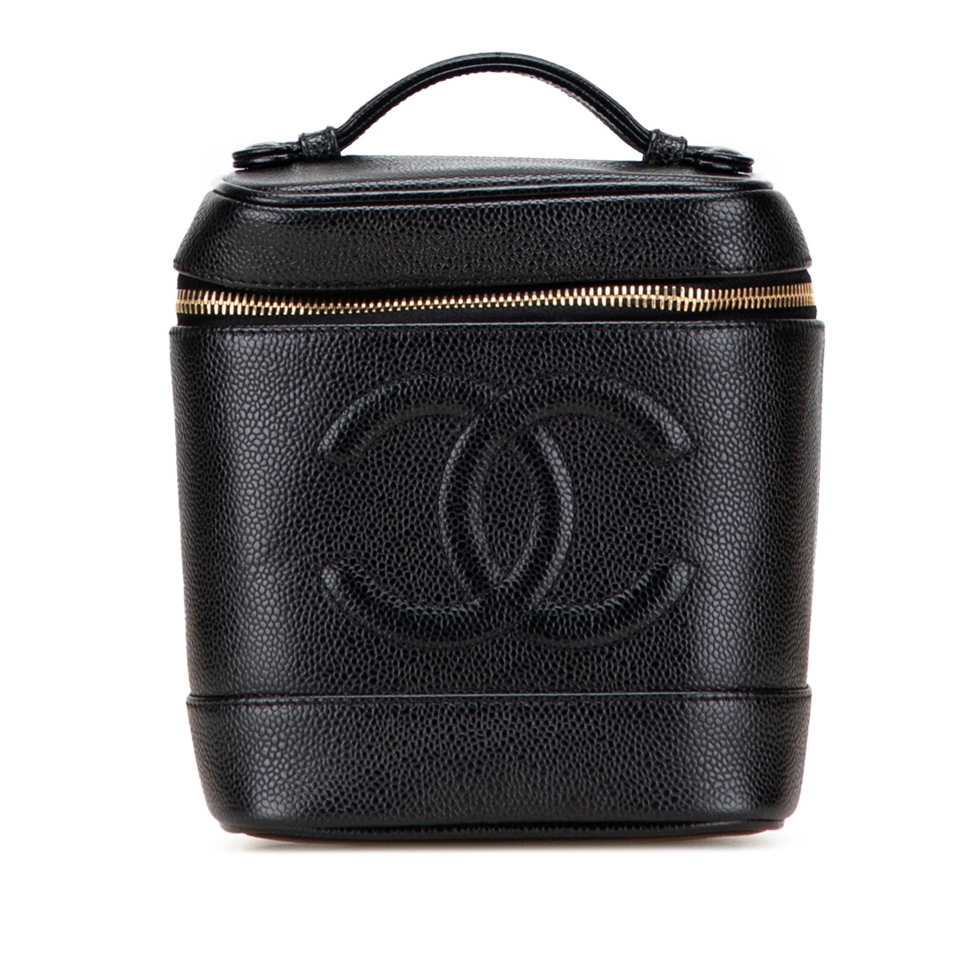 Chanel CC Caviar Vanity Handbag Bag 3
