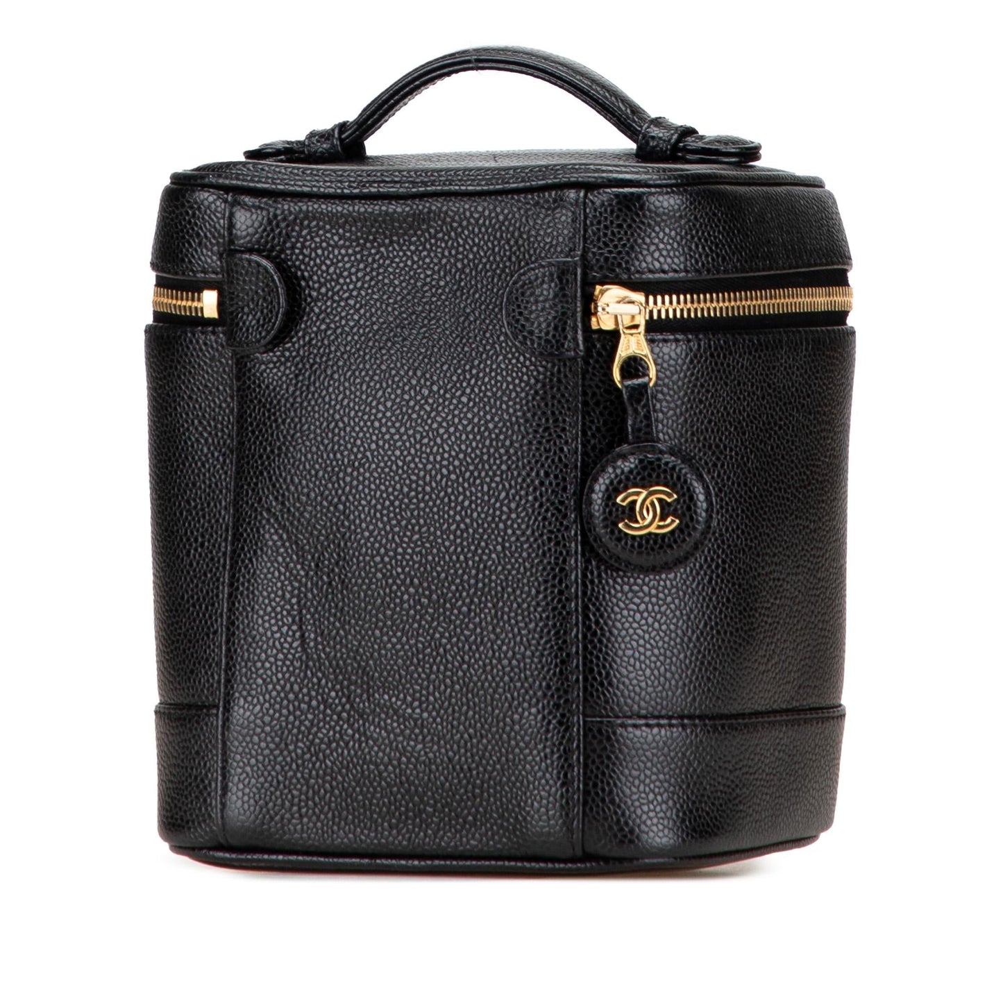 Chanel CC Caviar Vanity Handbag Bag 3