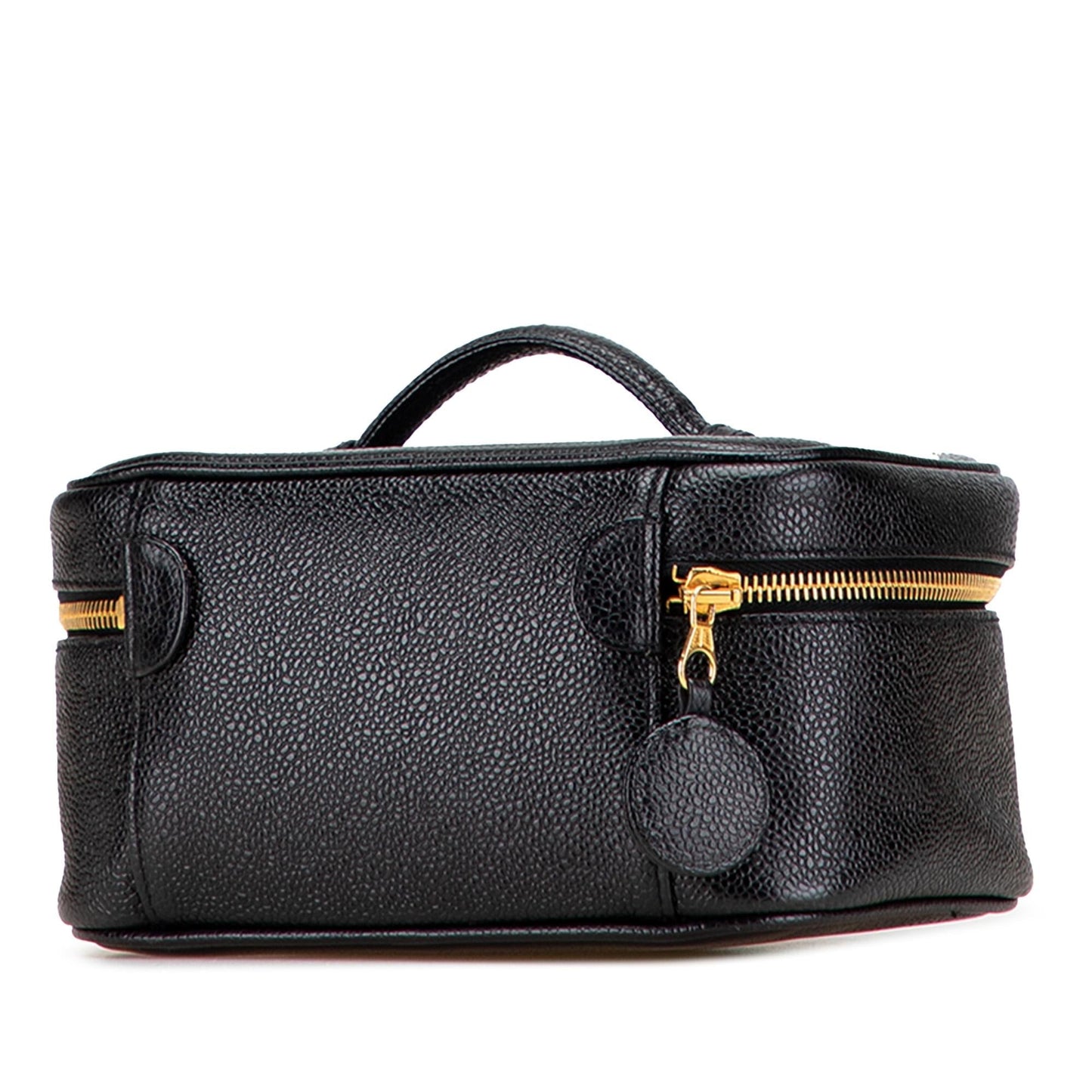 Chanel CC Caviar Vanity Handbag Bag 4