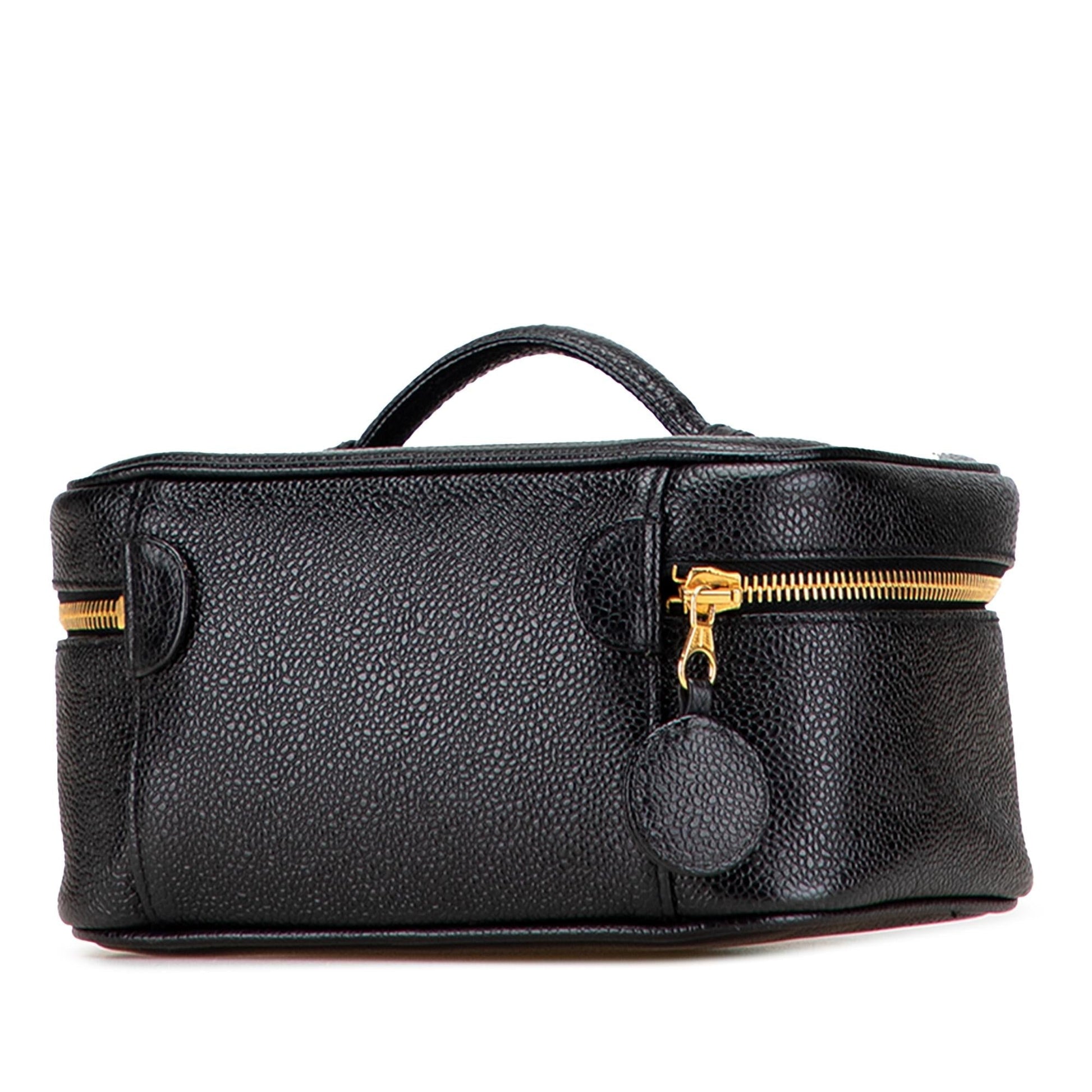 Chanel CC Caviar Vanity Handbag Bag 4