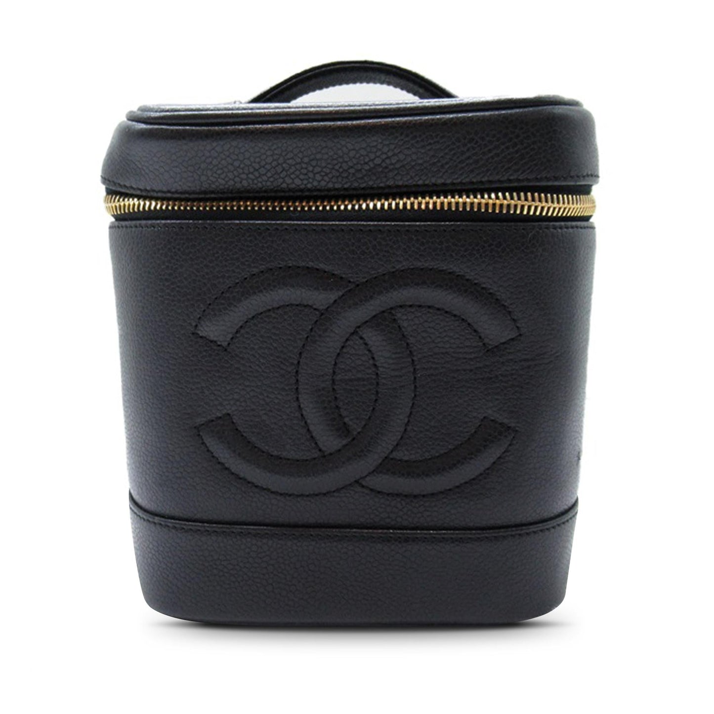 Chanel Cc Caviar Vanity Case (Shg-Itnmft) Bag