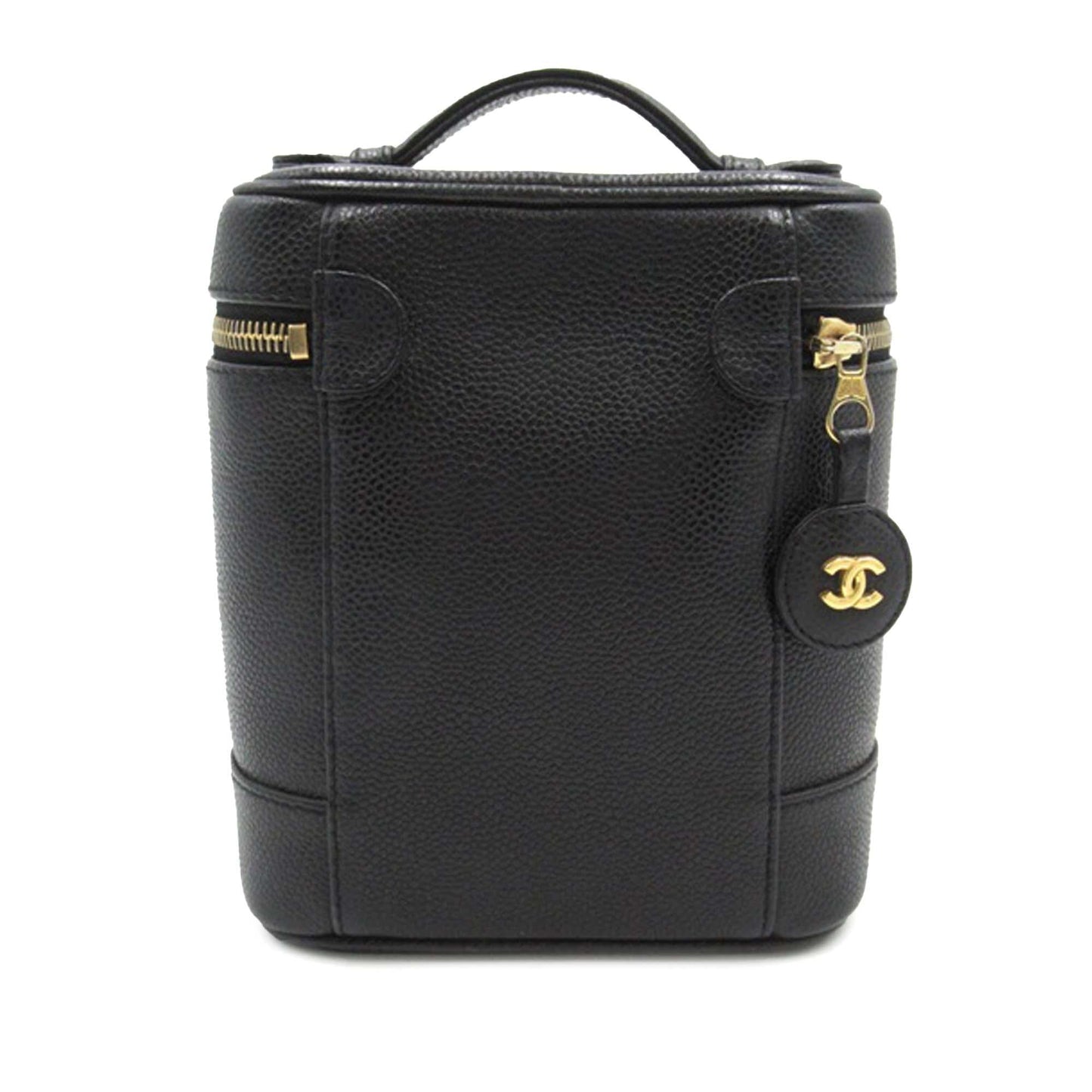 Chanel CC Caviar Vanity Handbag