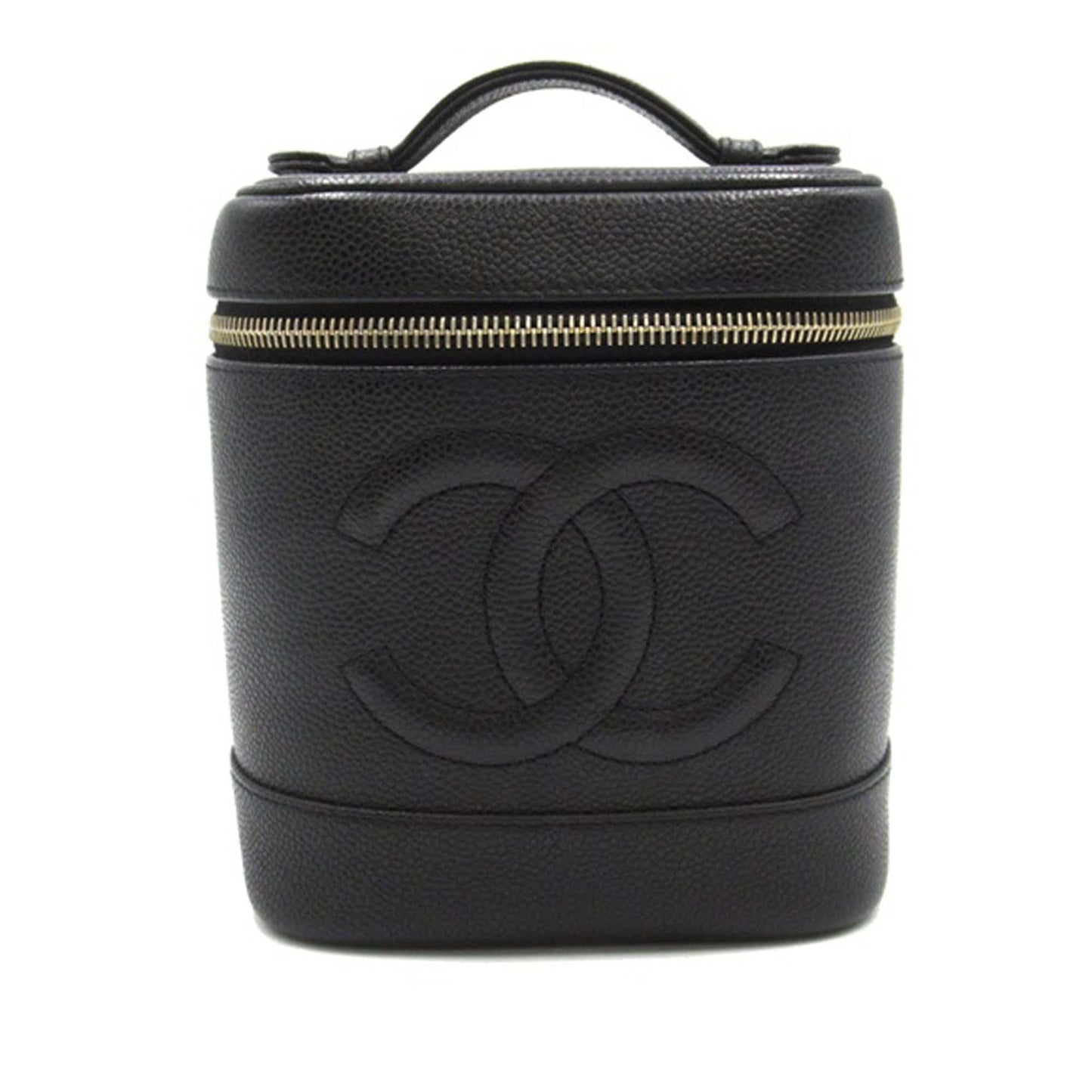 Chanel CC Caviar Vanity Handbag