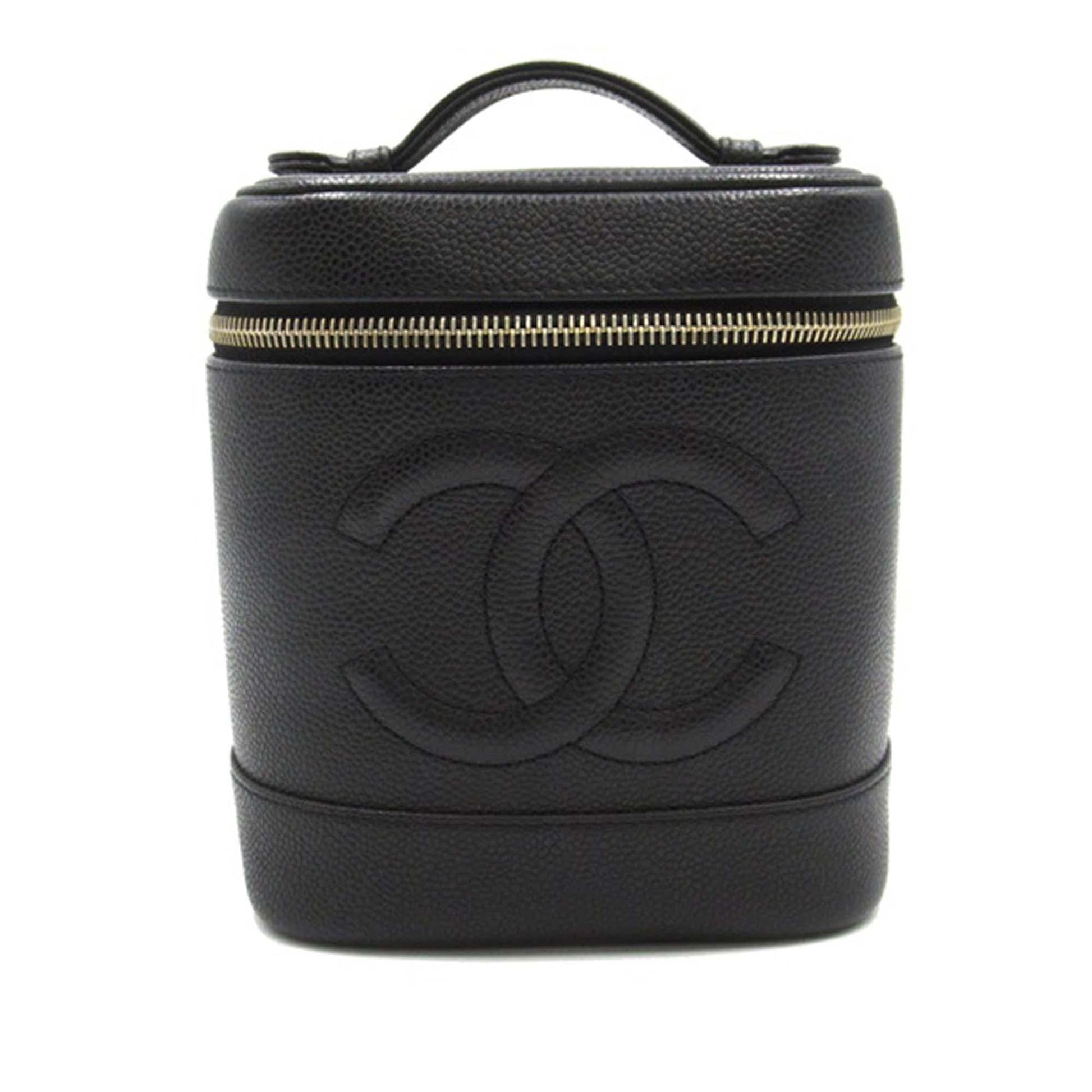 Chanel CC Caviar Vanity Handbag