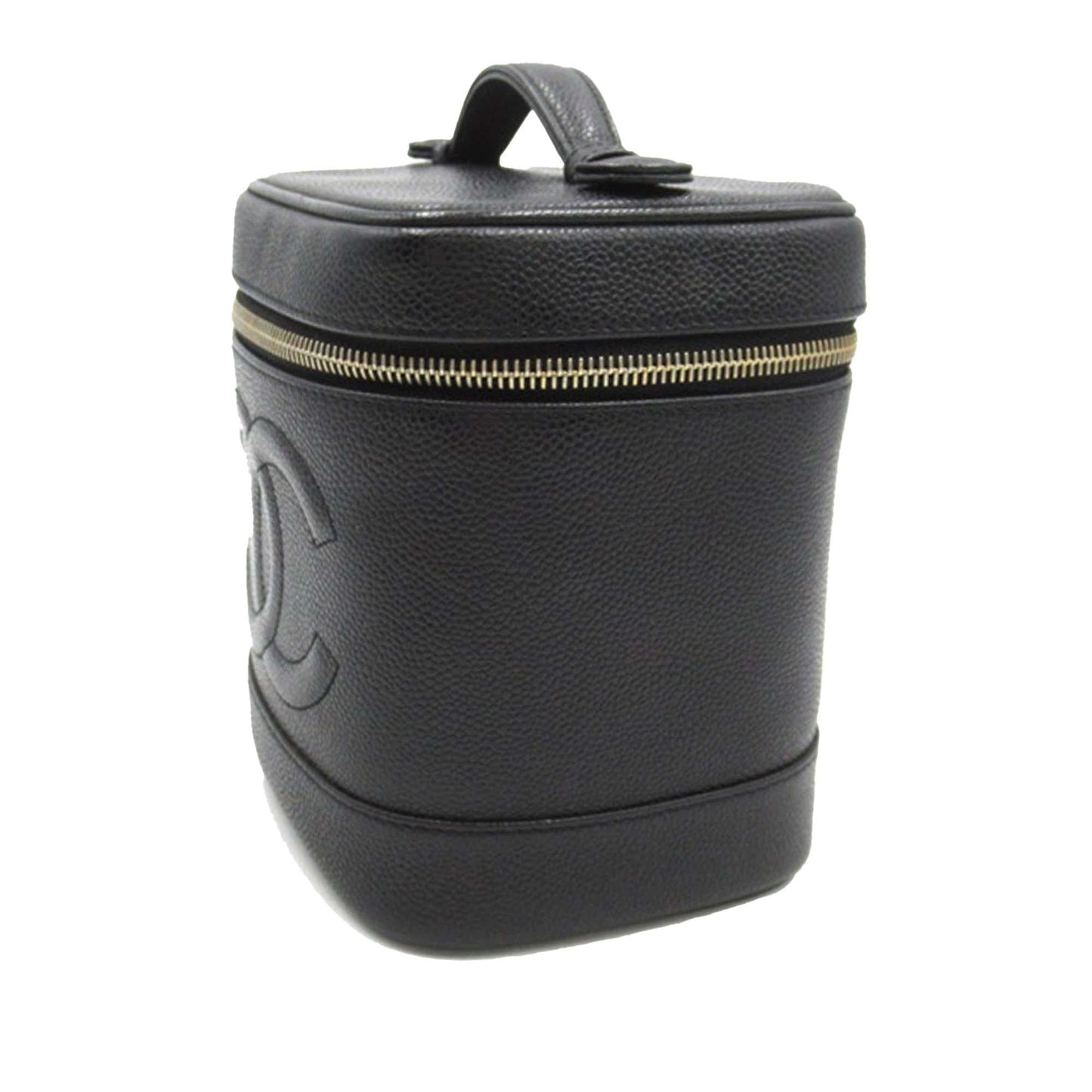 Chanel CC Caviar Vanity Handbag