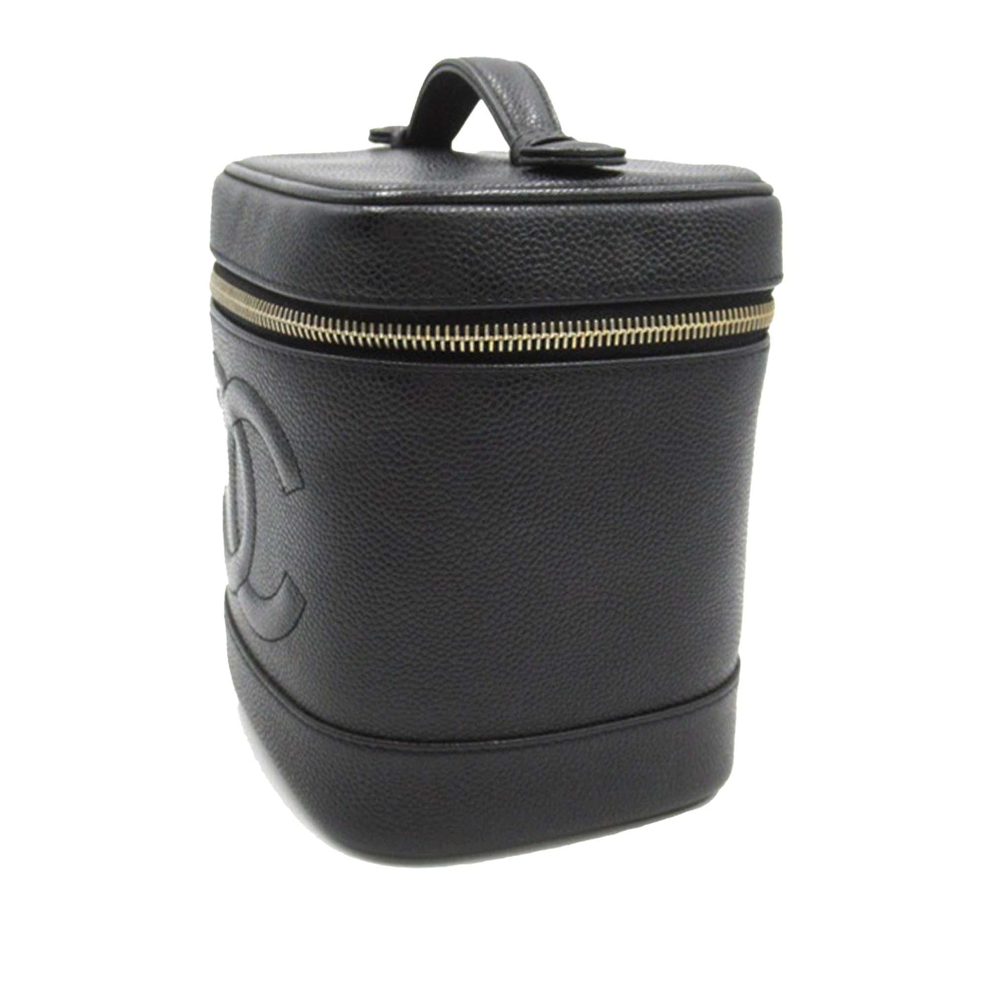 Chanel CC Caviar Vanity Handbag