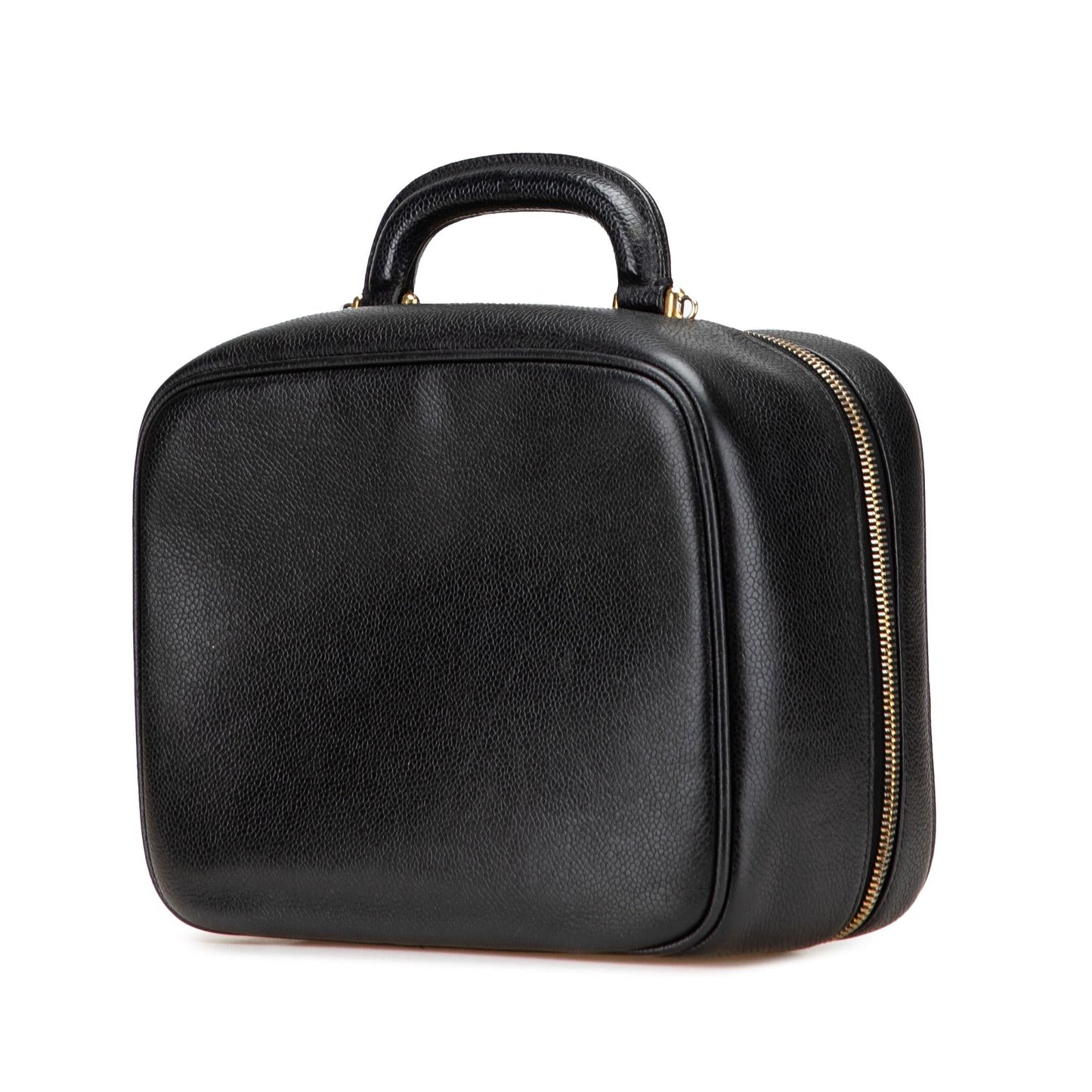 Chanel CC Caviar Vanity Handbag Case 1
