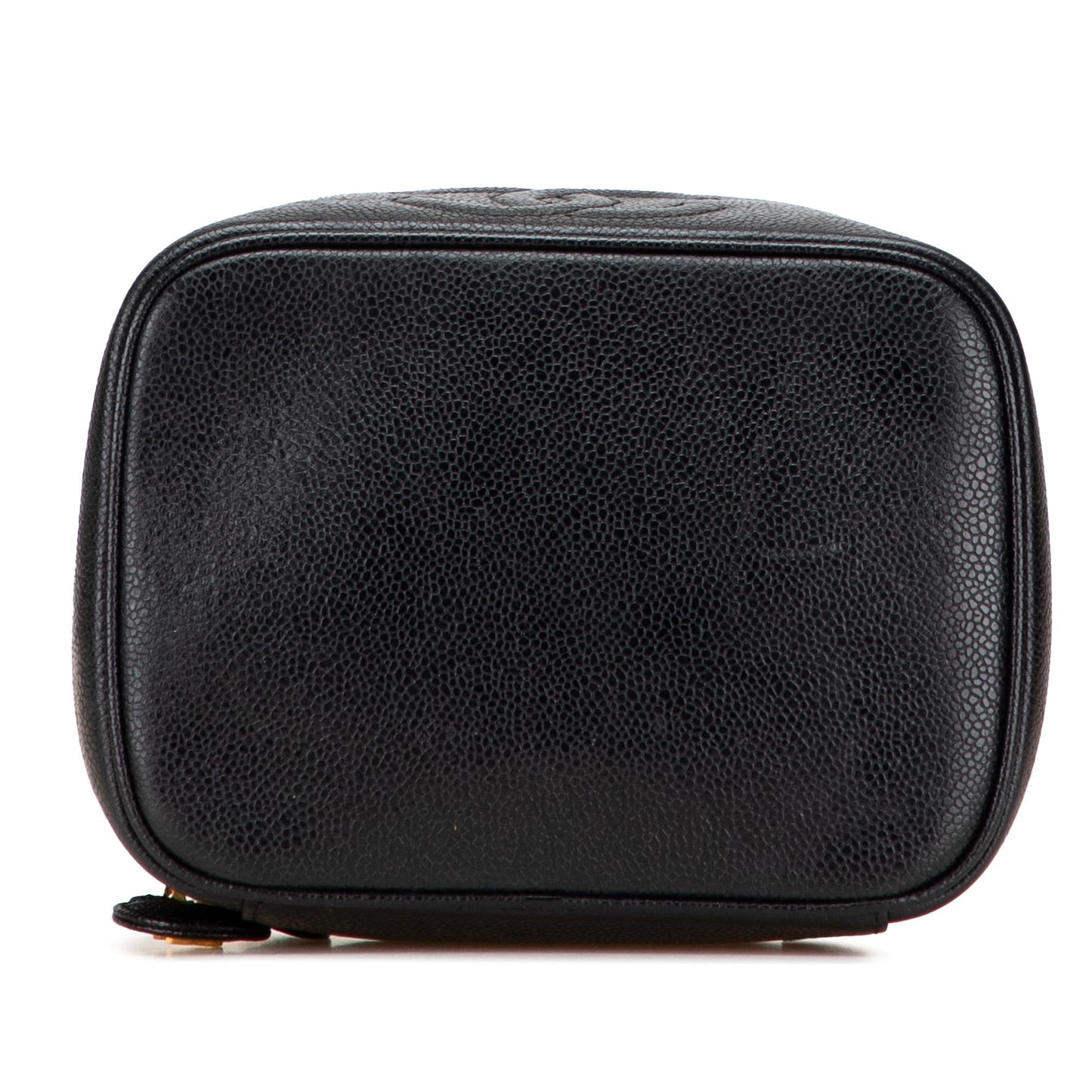 Chanel CC Caviar Vanity Handbag Case 4