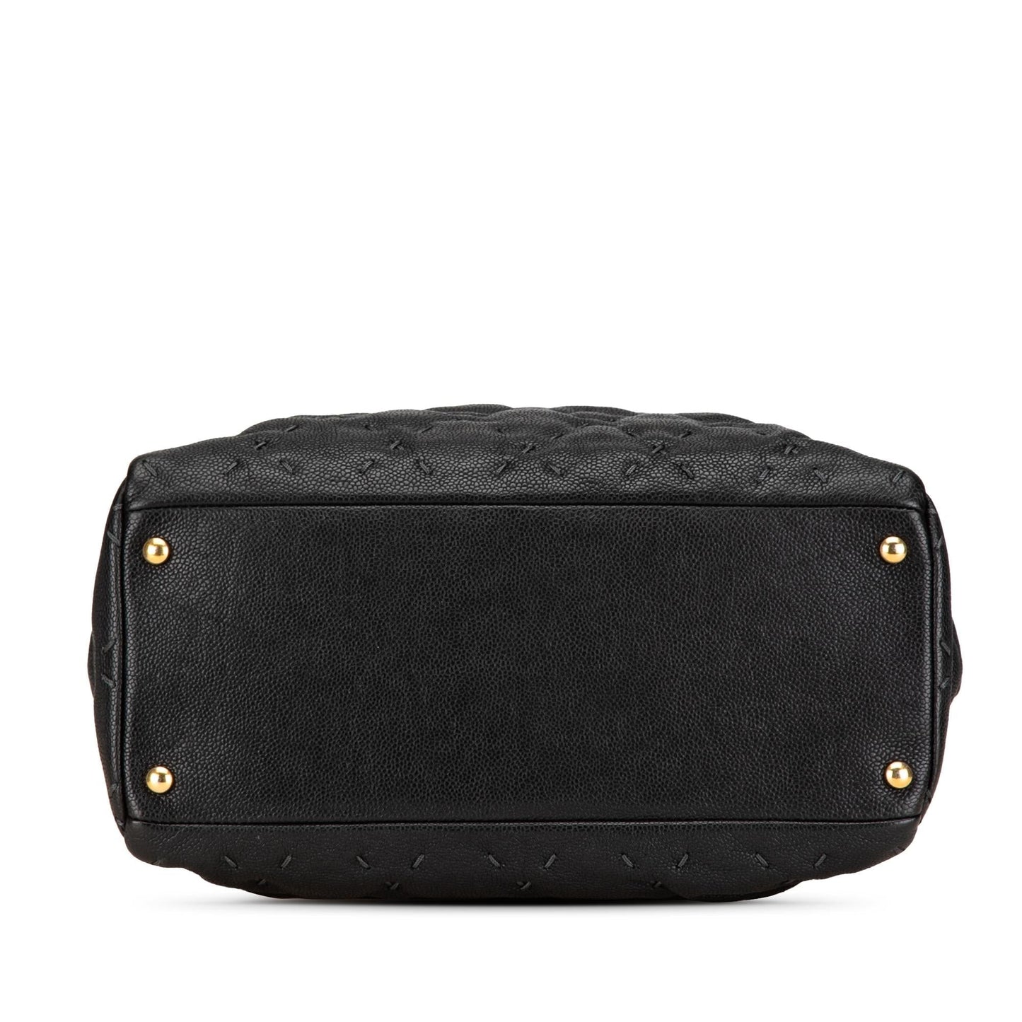 Chanel CC Caviar Wild Stitch Tote Bag