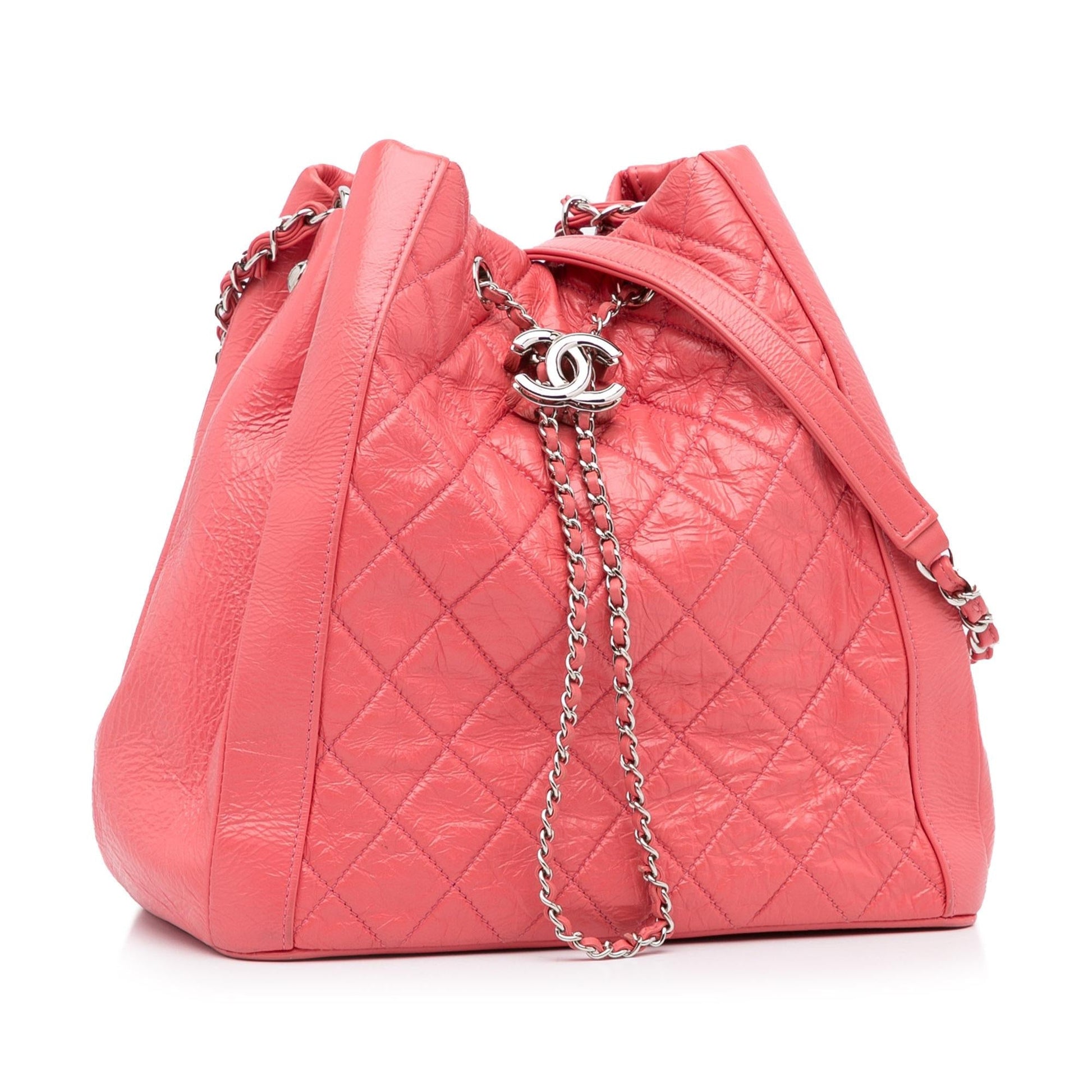 Chanel CC Drawstring Bucket SHG-qKByHL Jewelry