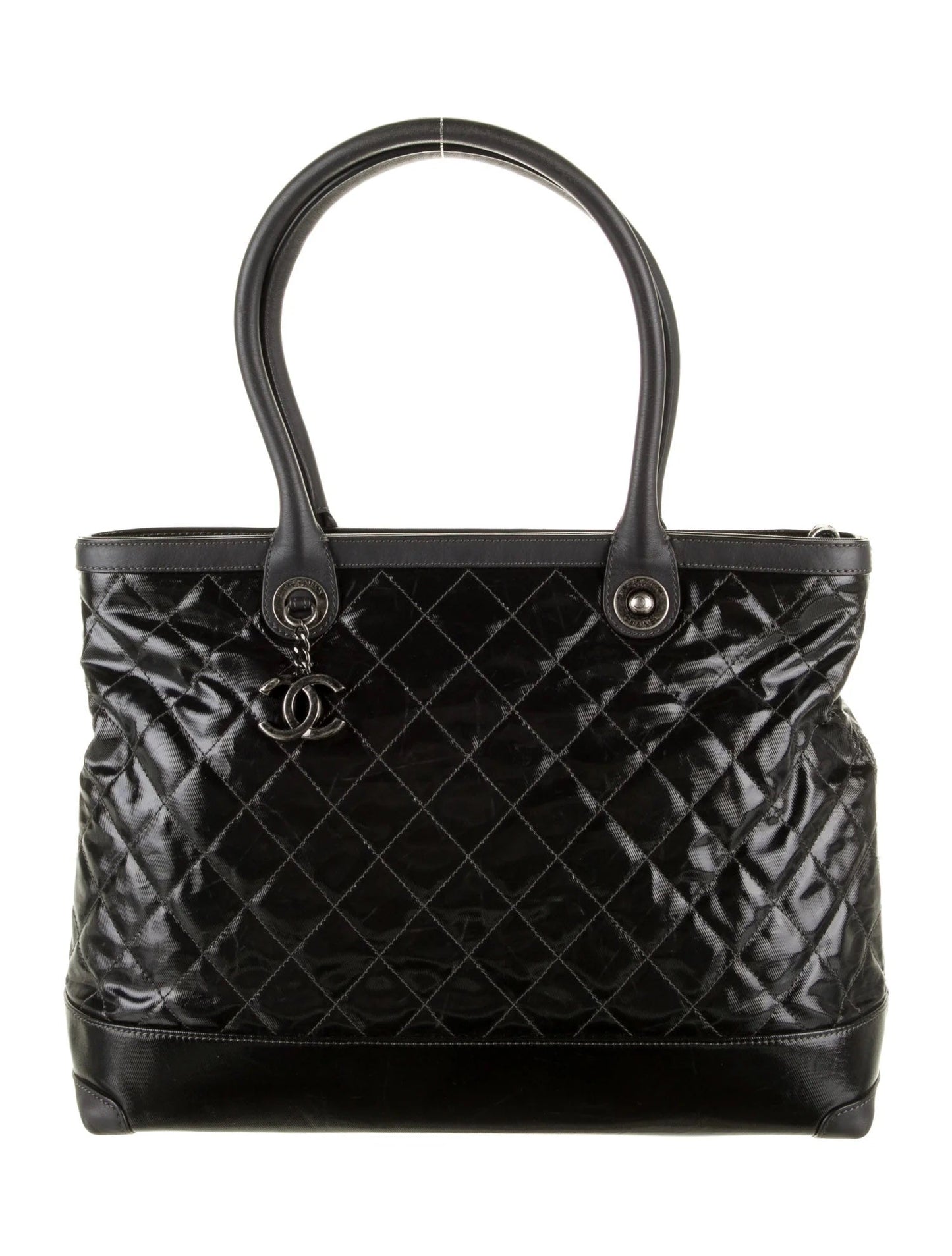 Chanel CC CHARM QUILTED Key Chain