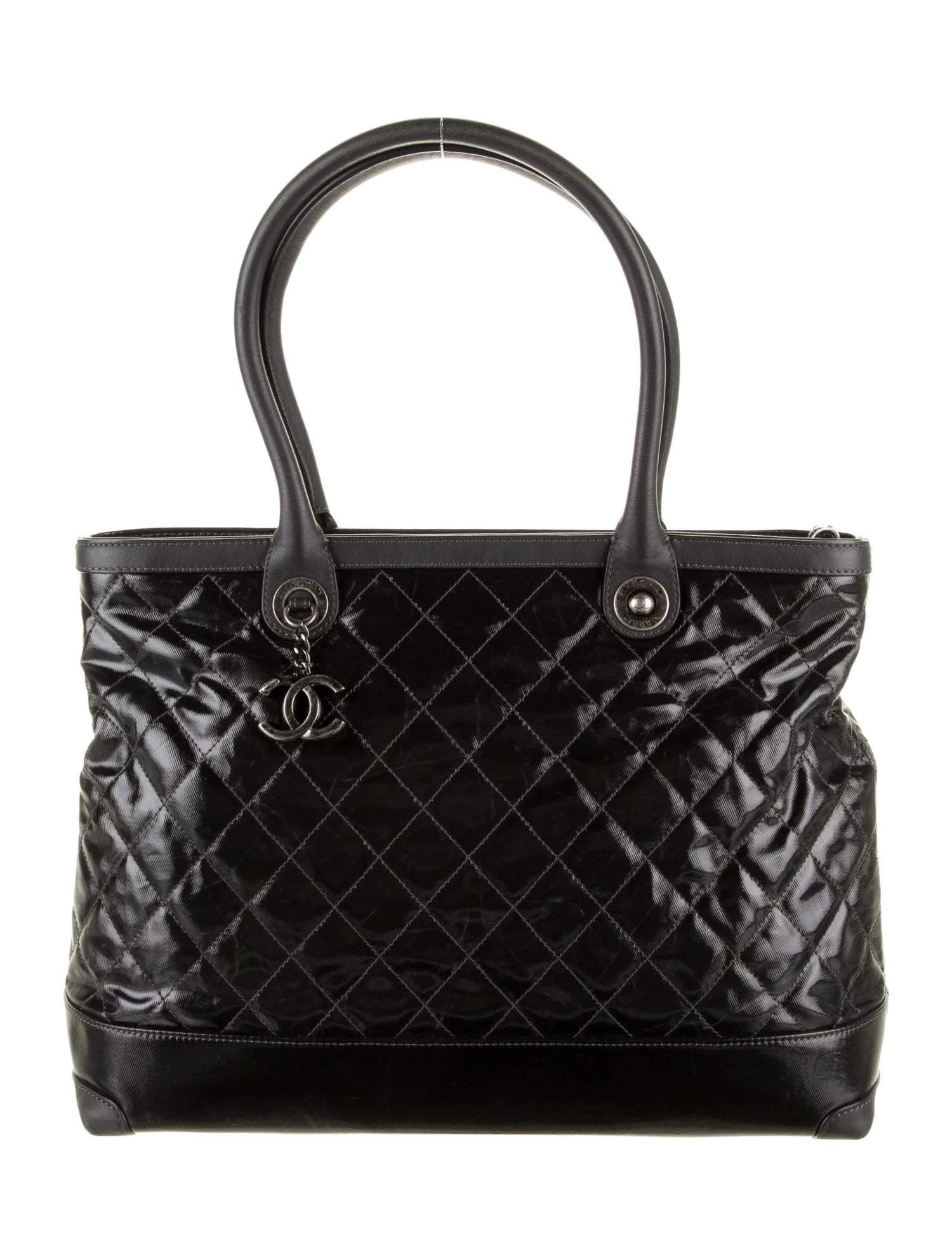 Chanel CC CHARM QUILTED Key Chain