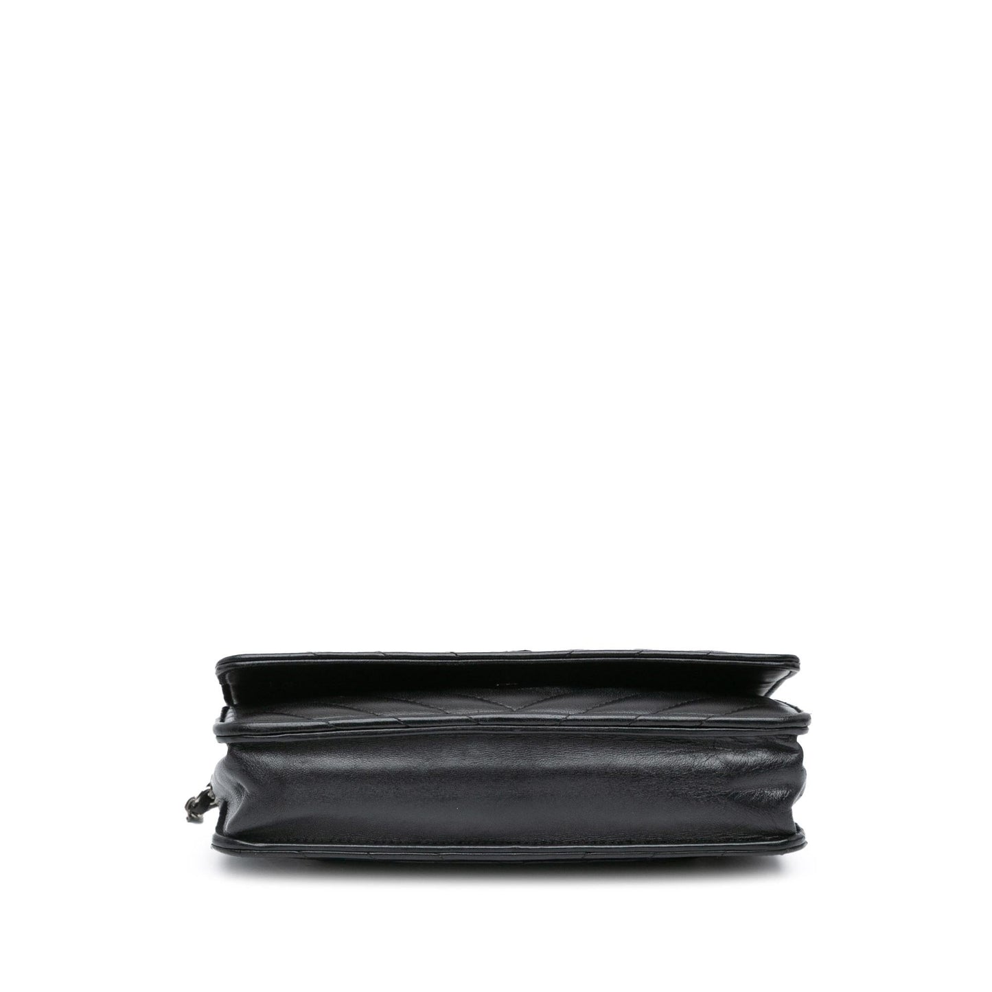 Chanel CC Chevron Lambskin On Wallet Case