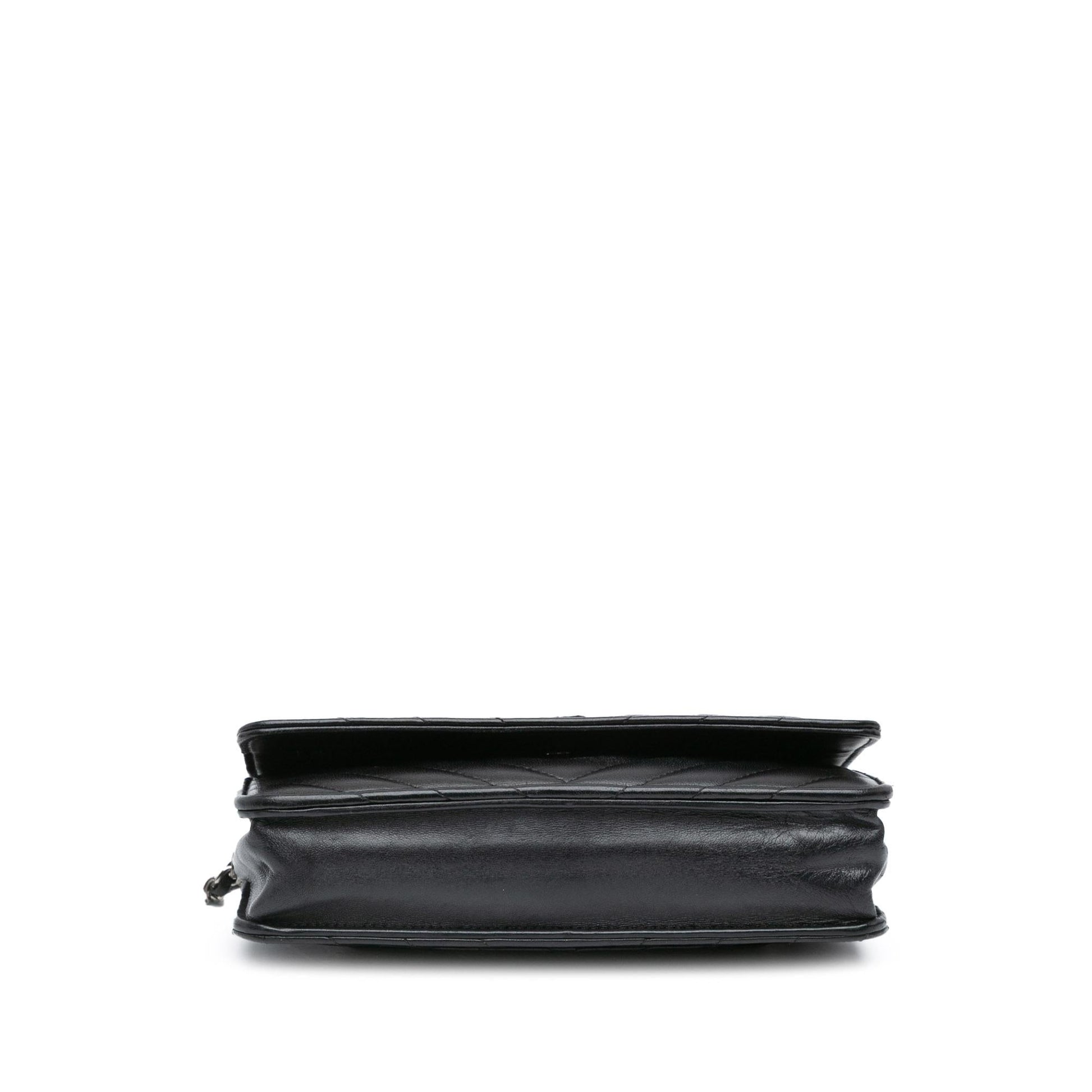 Chanel CC Chevron Lambskin On Wallet Case