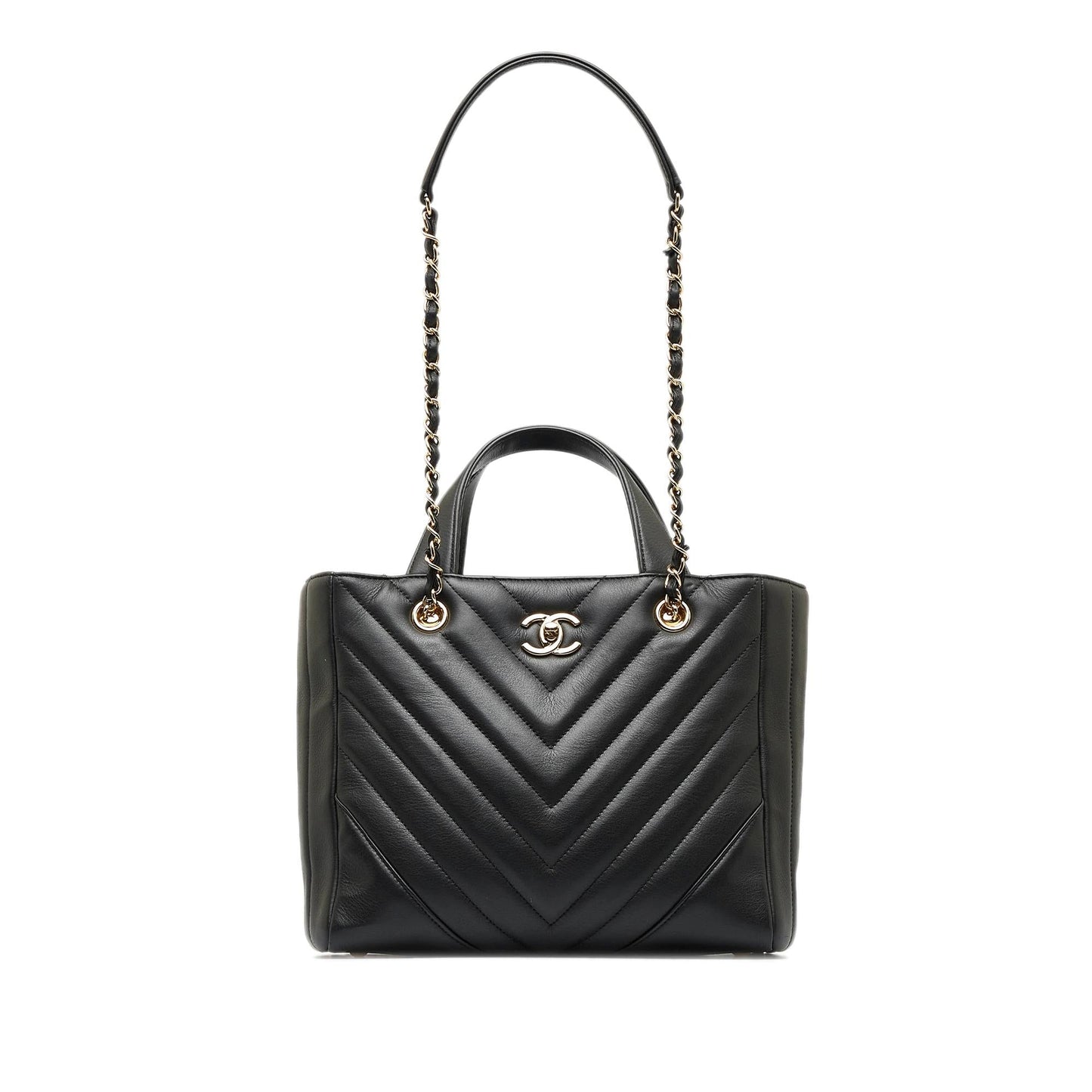 Chanel CC Chevron Satchel SHG-i1tMSM Satchel Bag