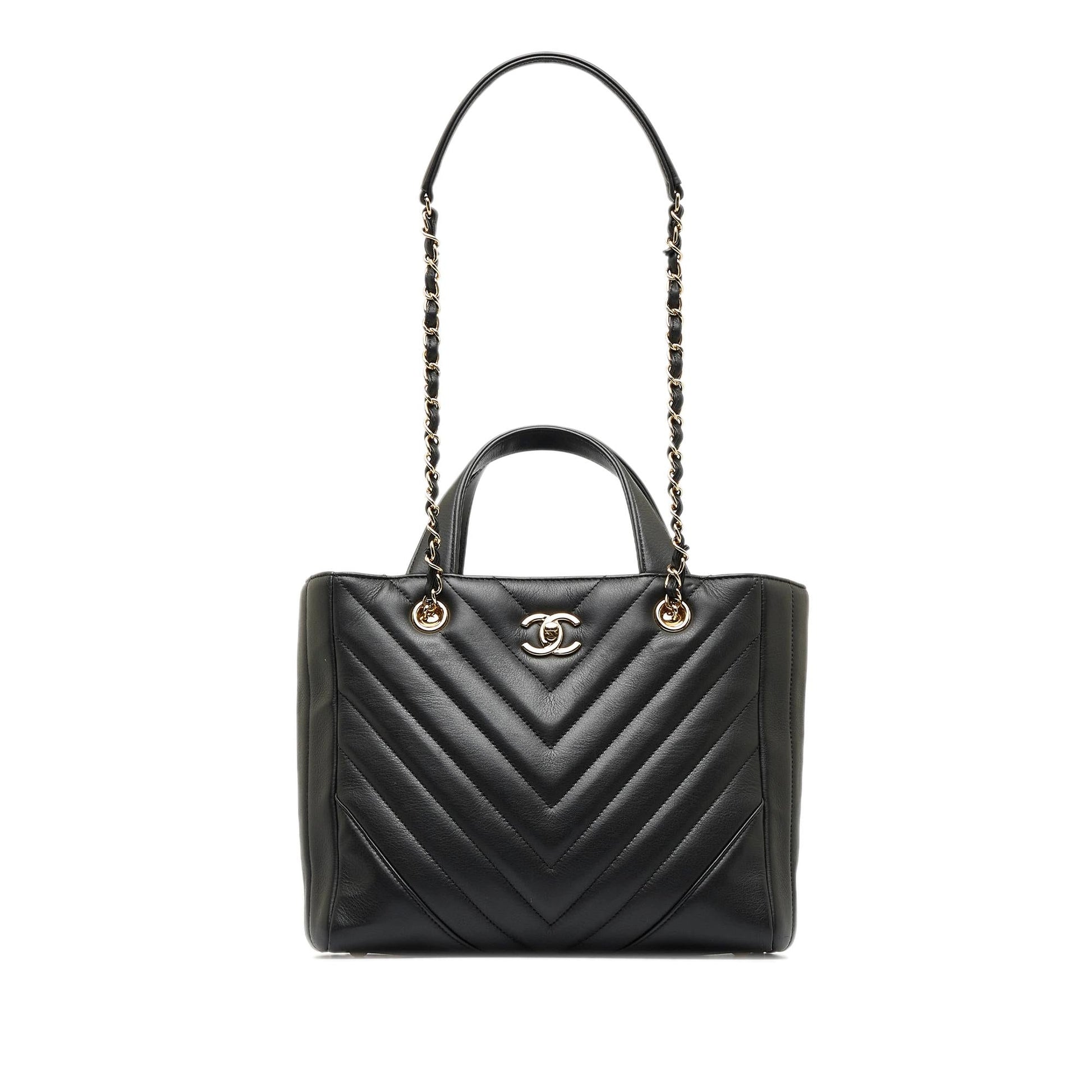 Chanel CC Chevron Satchel SHG-i1tMSM Satchel Bag