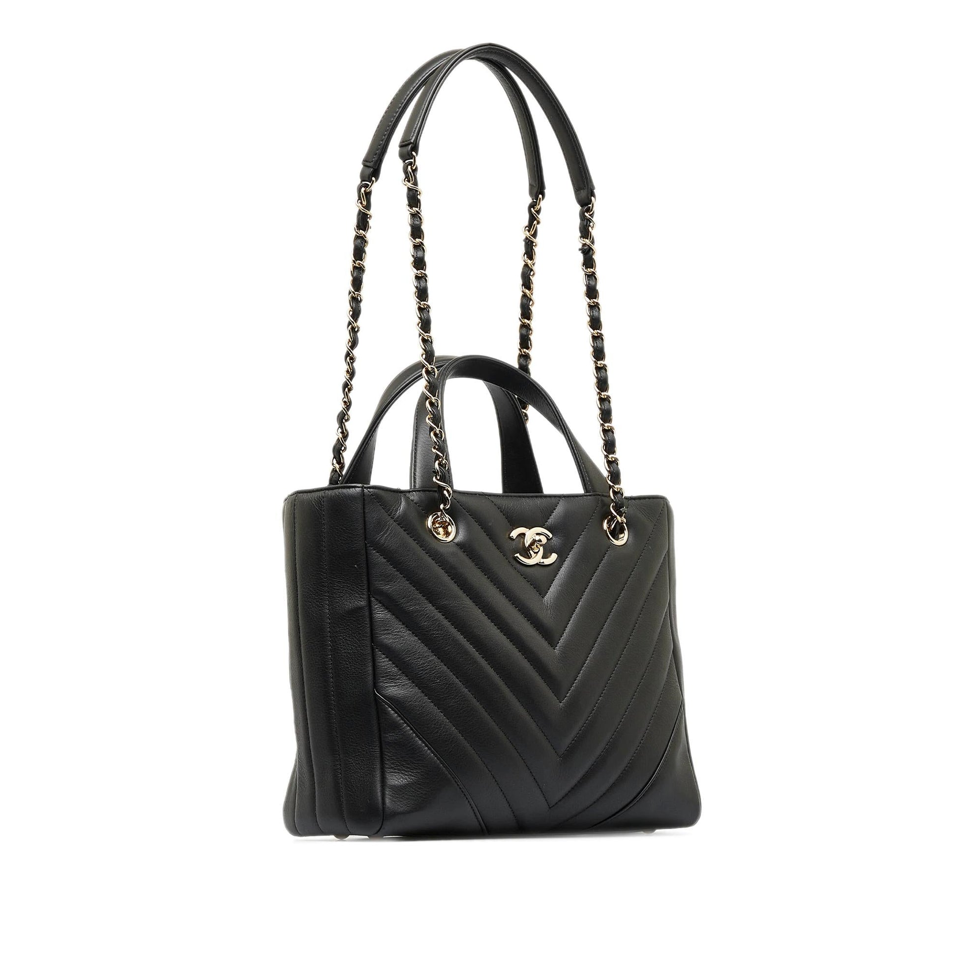Chanel CC Chevron Satchel SHG-i1tMSM Satchel Bag