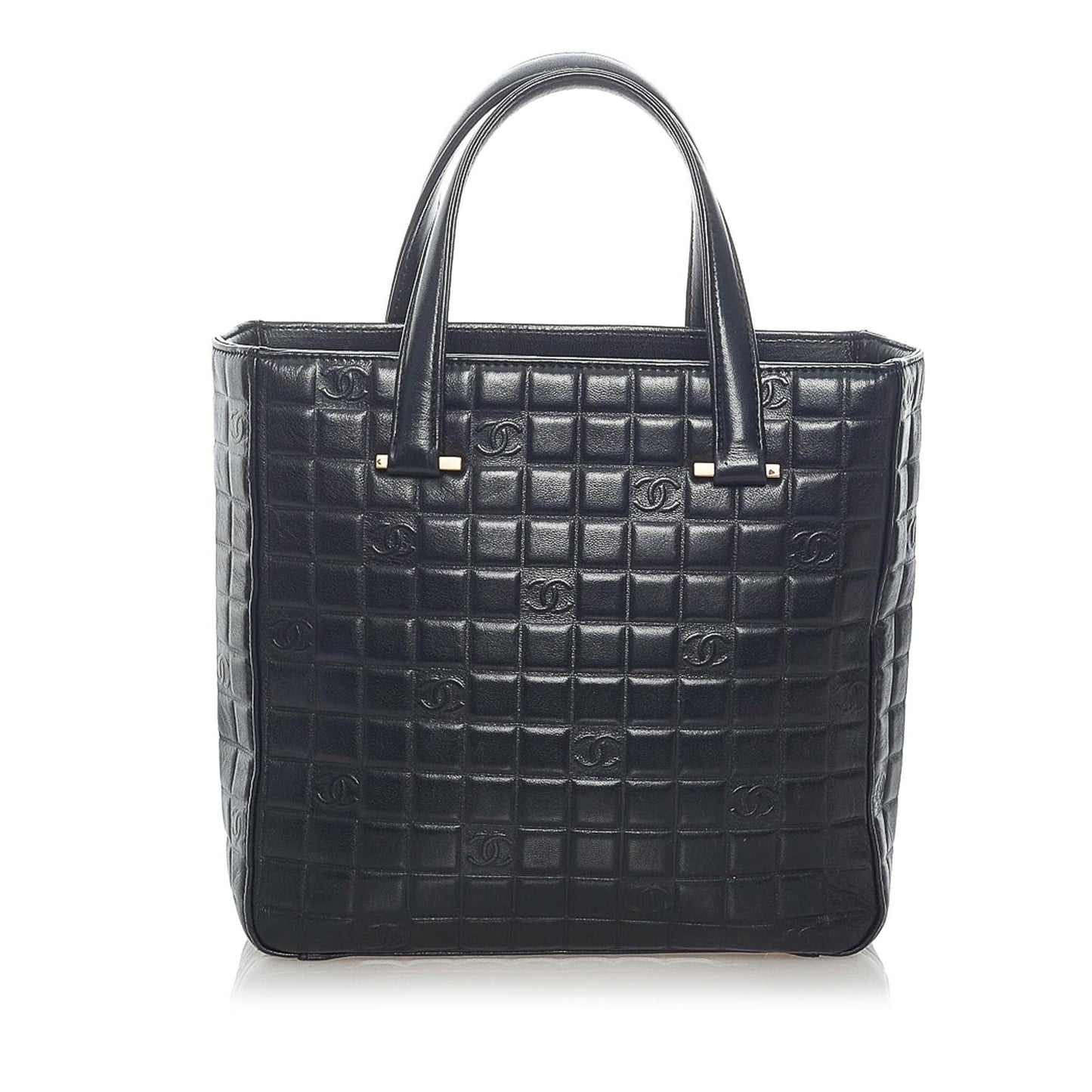 Chanel CC Choco Bar Lambskin SHG Handbag