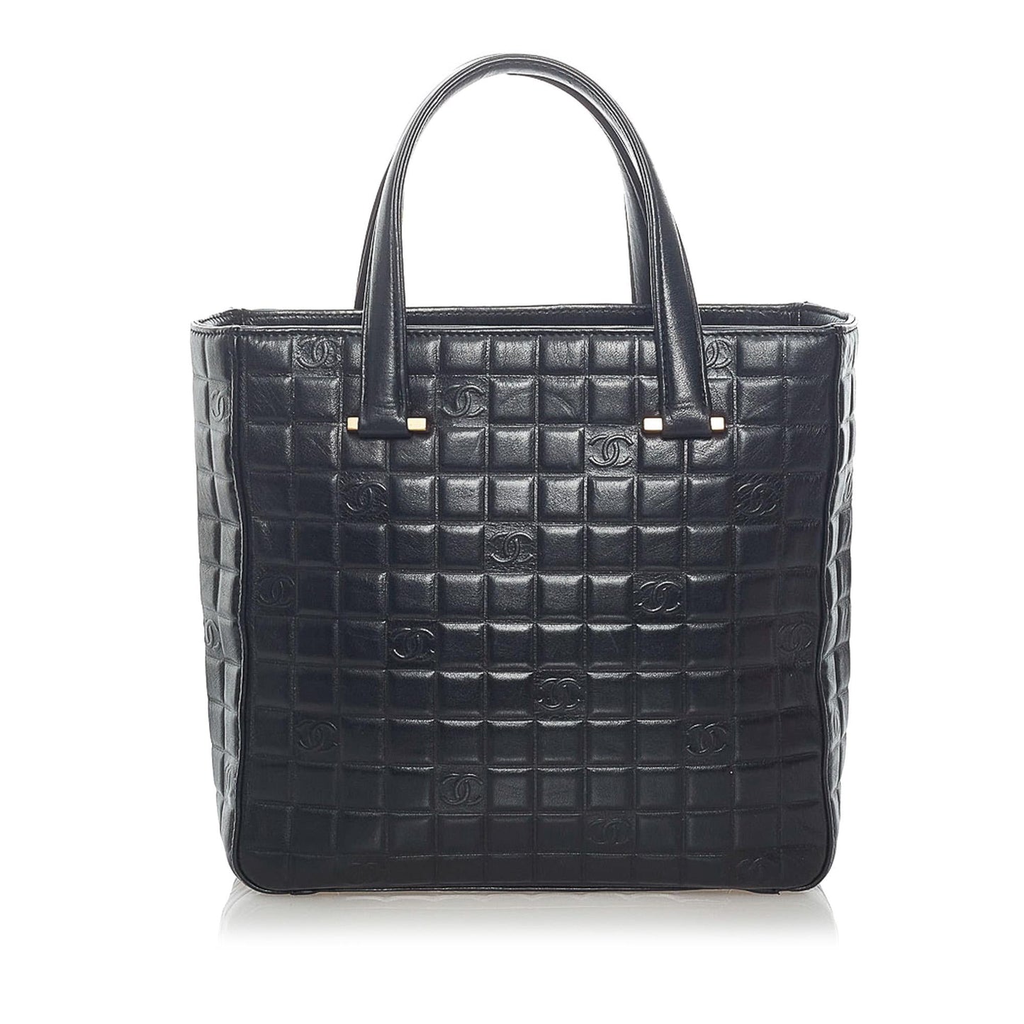 Chanel CC Choco Bar Lambskin SHG Handbag