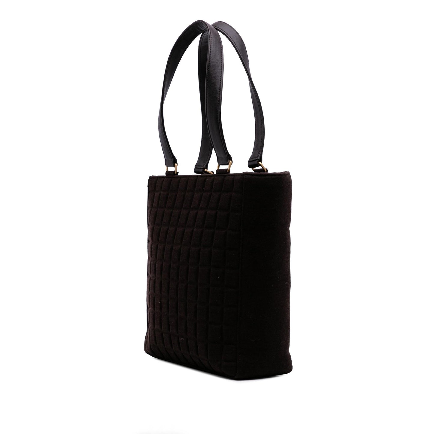 Chanel CC Chocolate Bar Jersey Tote Bag