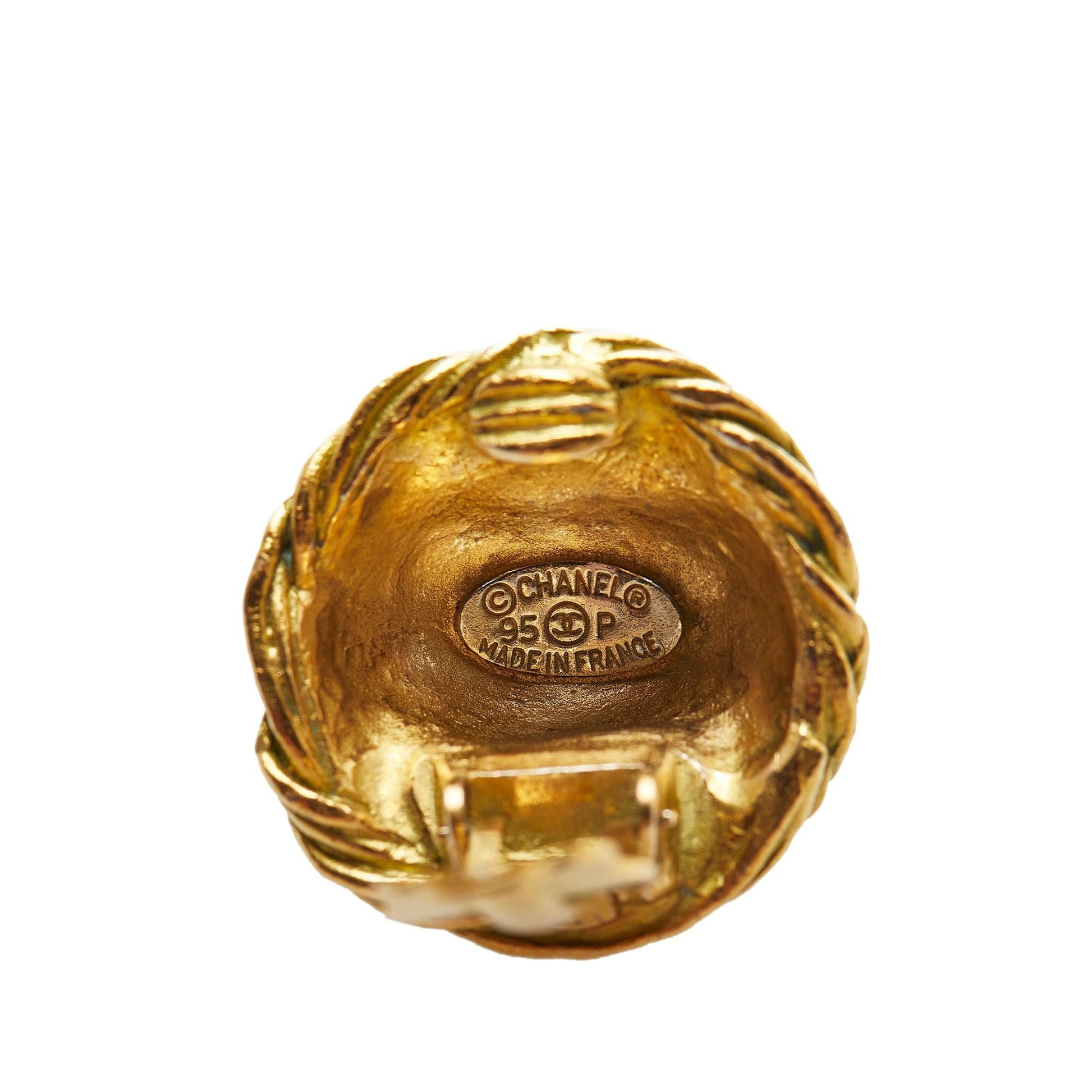 Chanel CC Clip On Earrings (SHG-Ipyi1S)