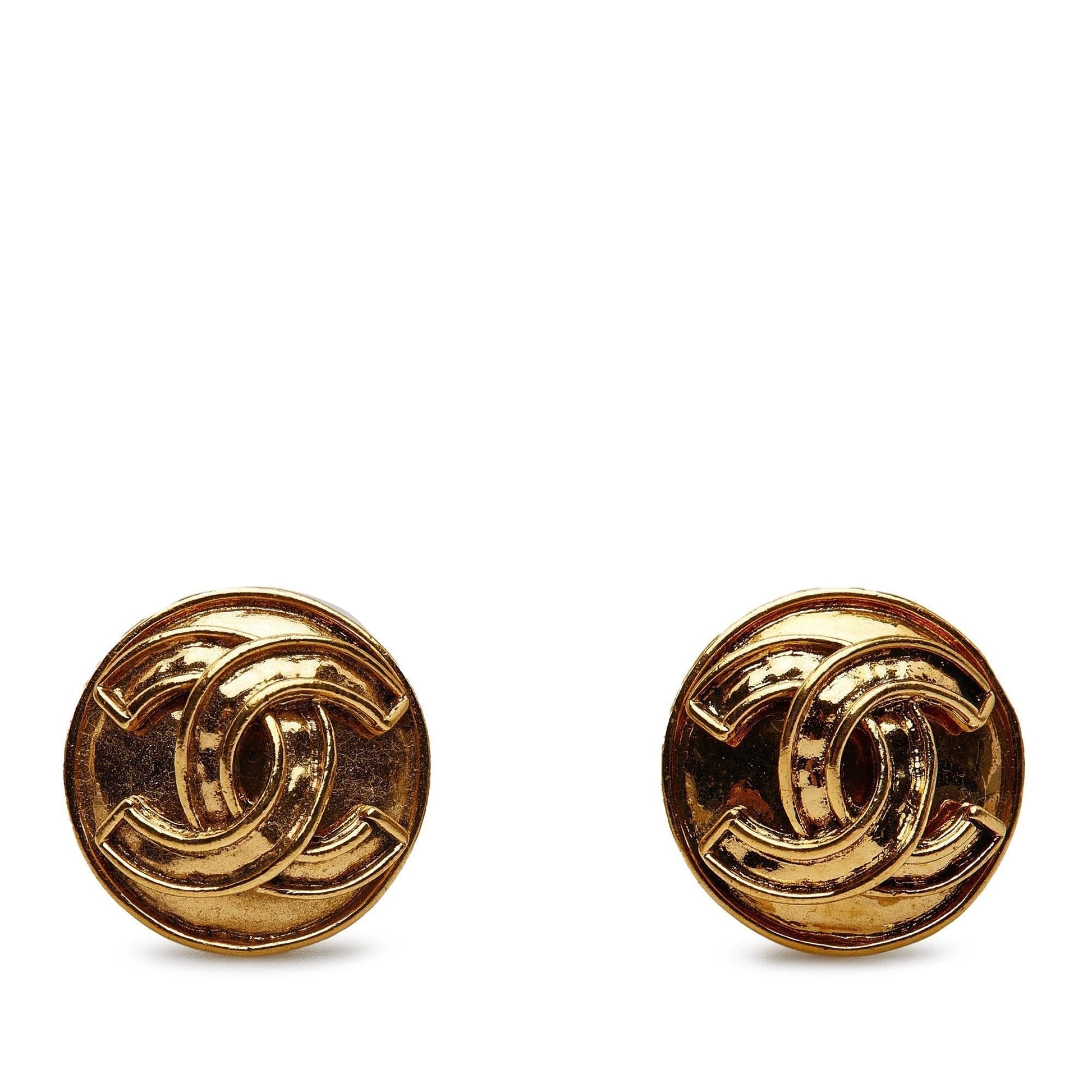 Chanel CC Clip On Earrings (SHG-xZPyMW)