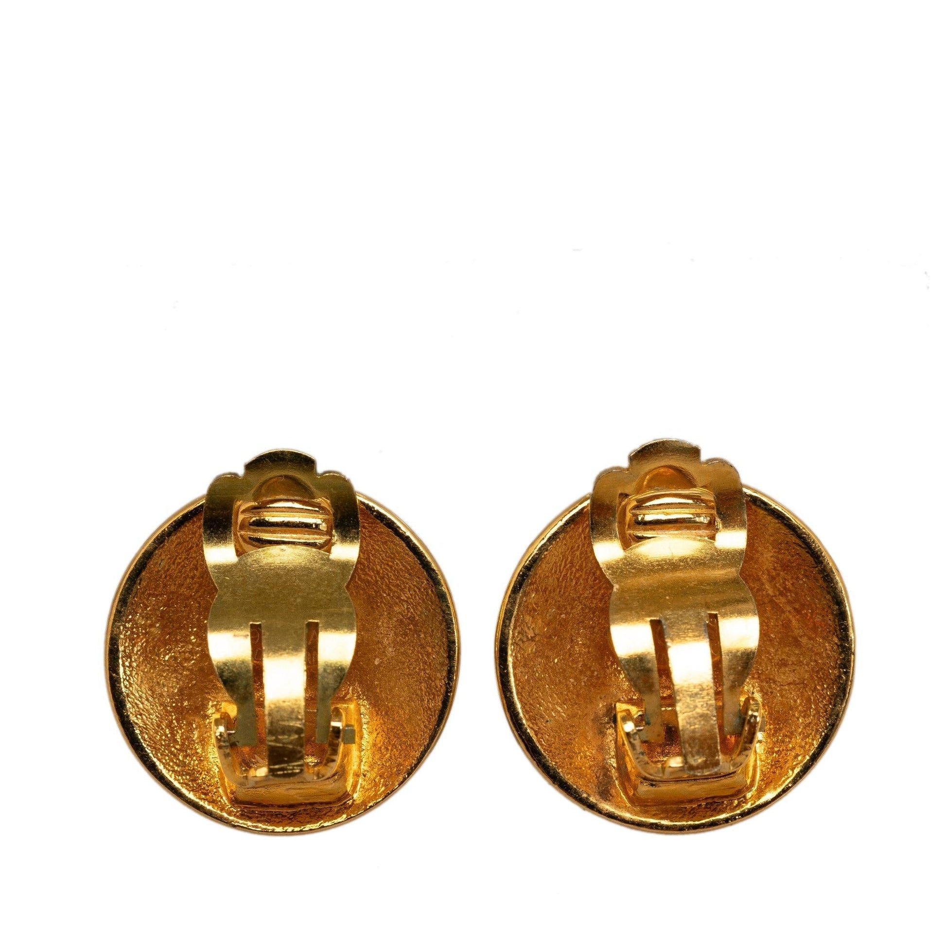 Chanel Cc Clip On Earrings (Shg-Hlcoyo)