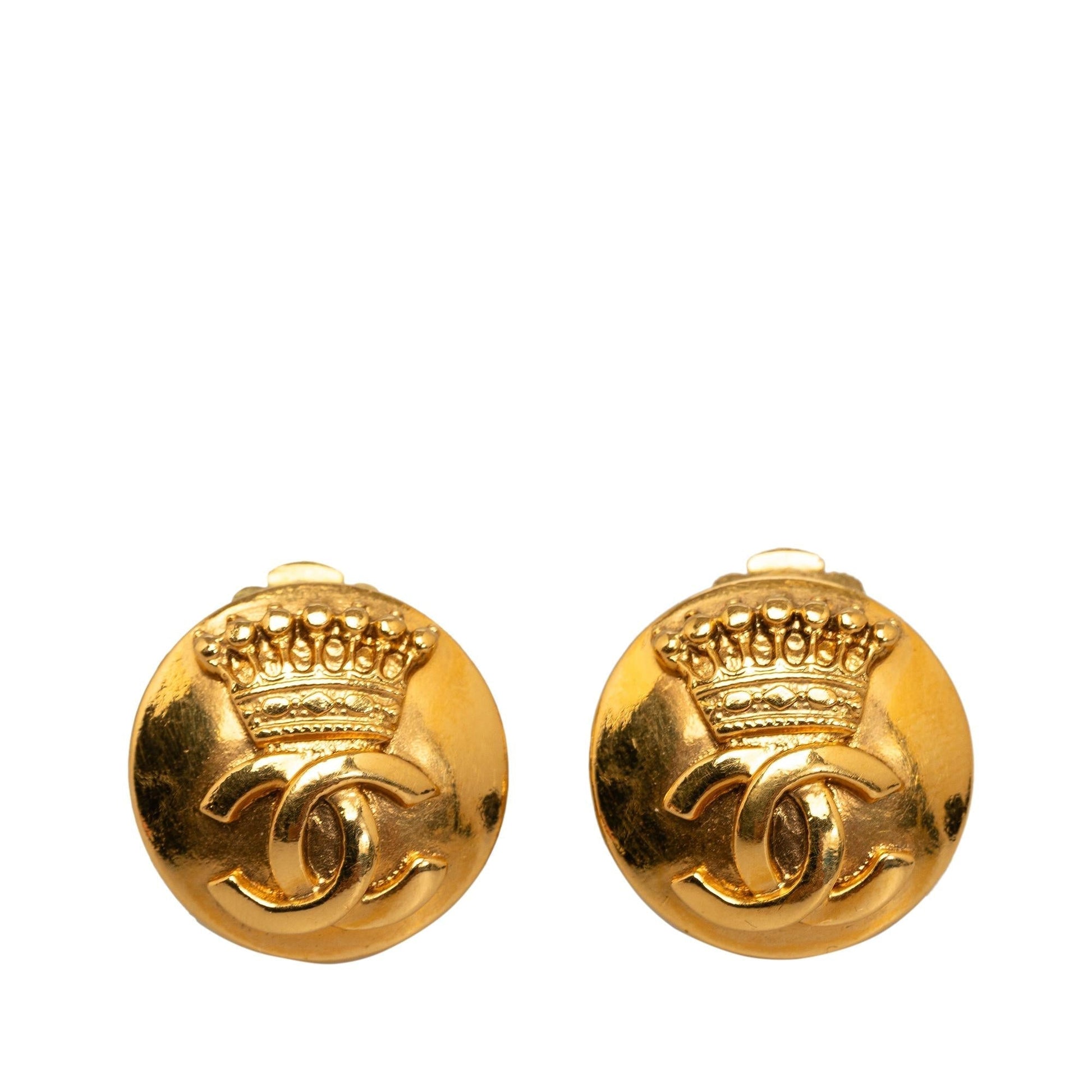 Chanel Cc Clip On Earrings (Shg-Hlcoyo)