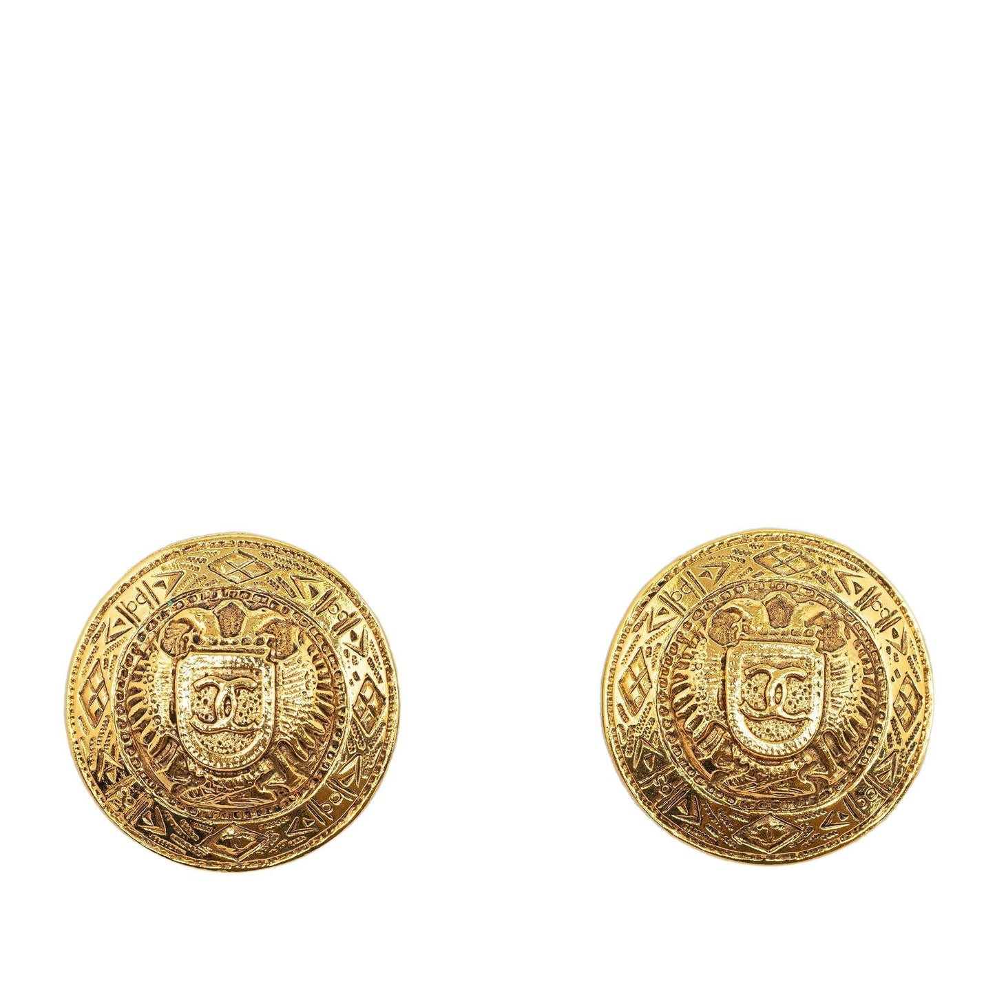 Chanel CC Clip On Earrings (SHG-CQgDDn)