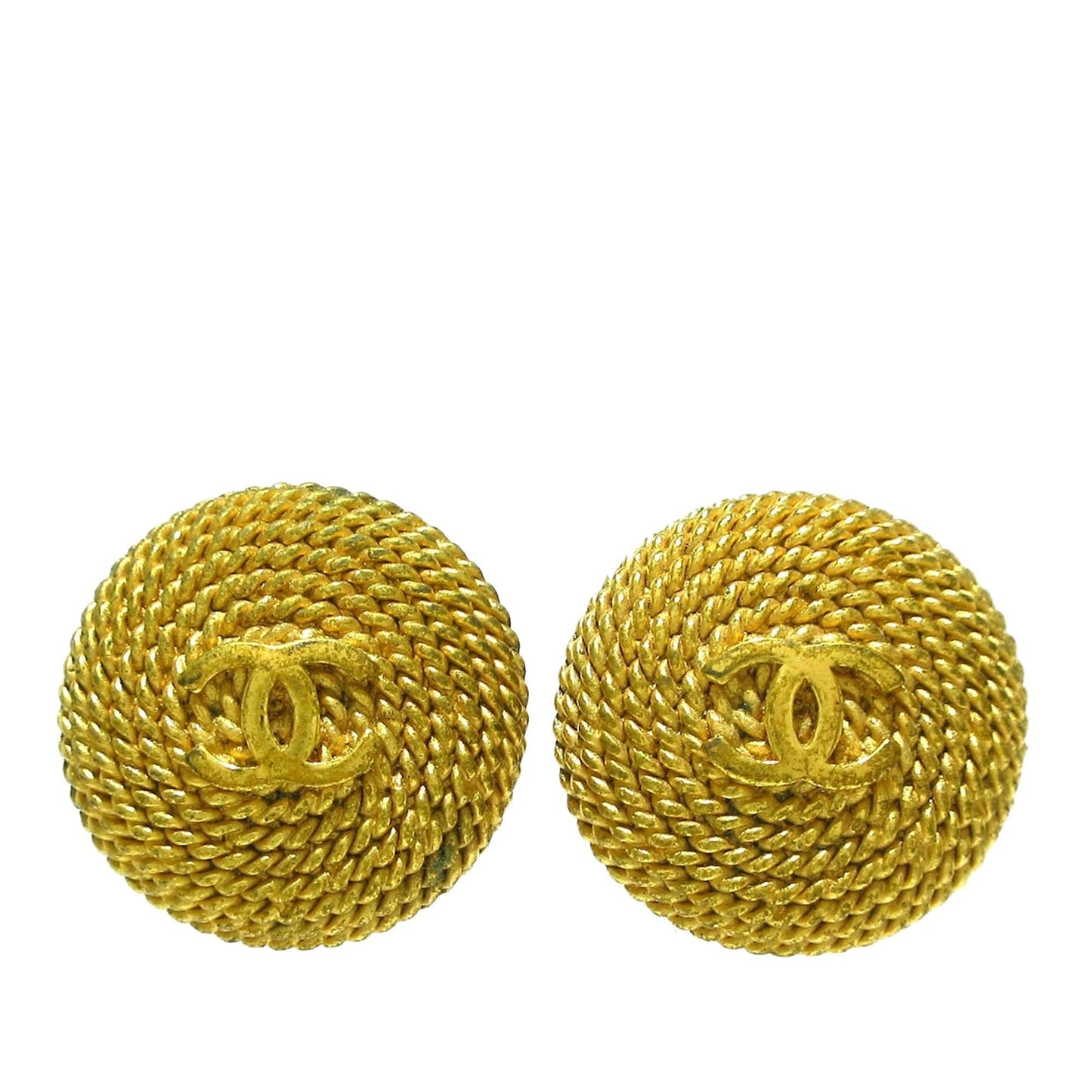 Chanel Cc Clip On Earrings (Shg-Ciokzo)