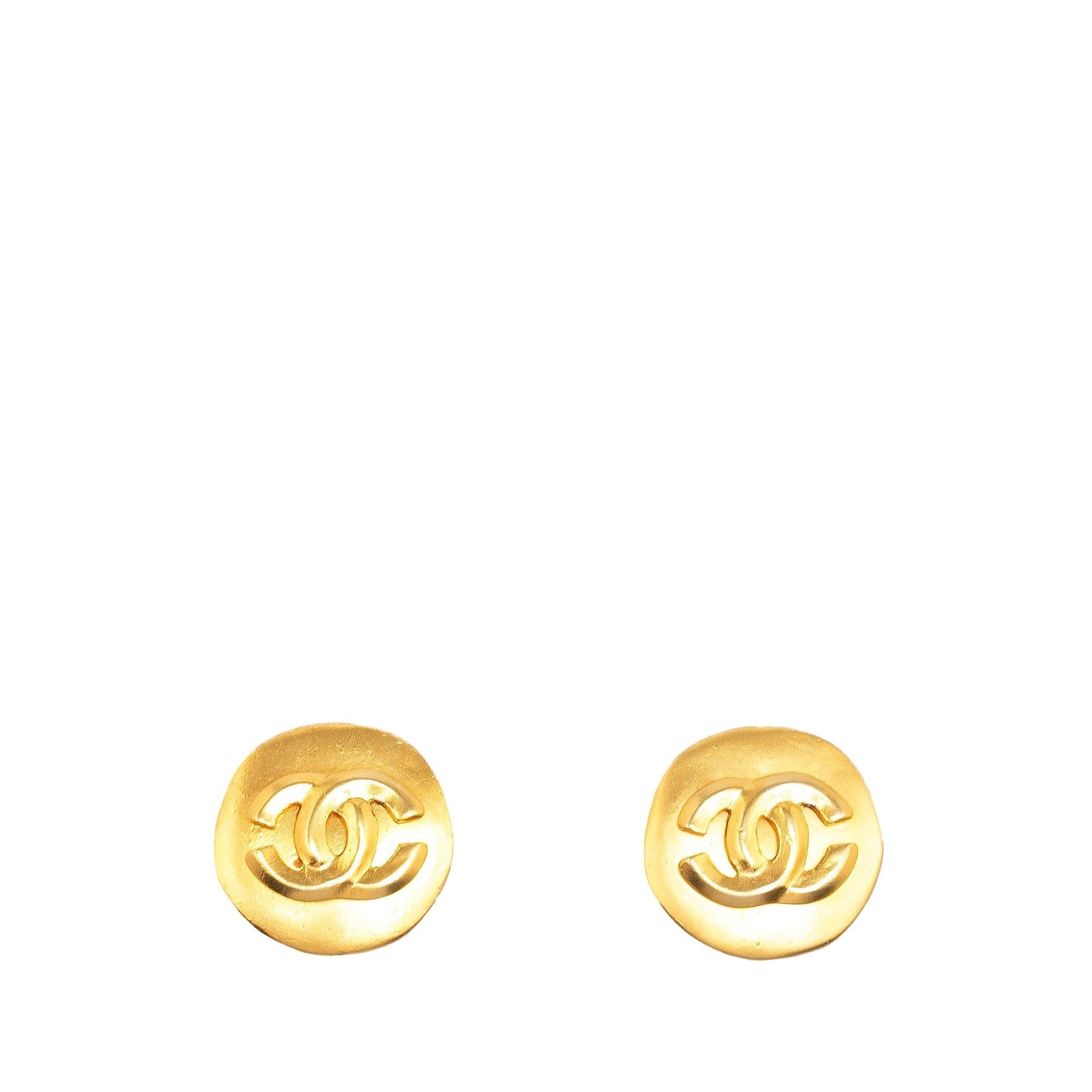 Chanel Cc Clip On Earrings (Shg-9Vw8Rs)