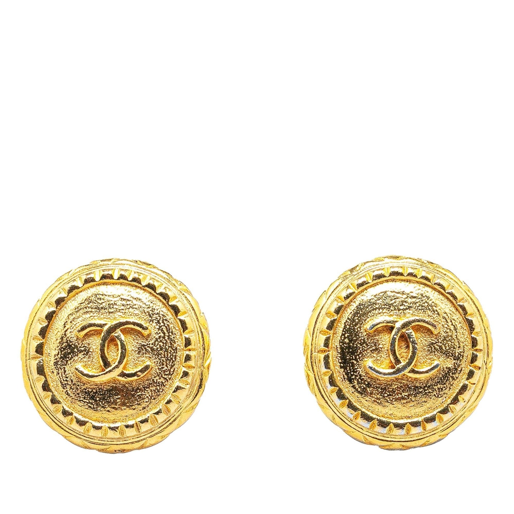 Chanel Cc Clip On Earrings (Shg-Xztqqr)