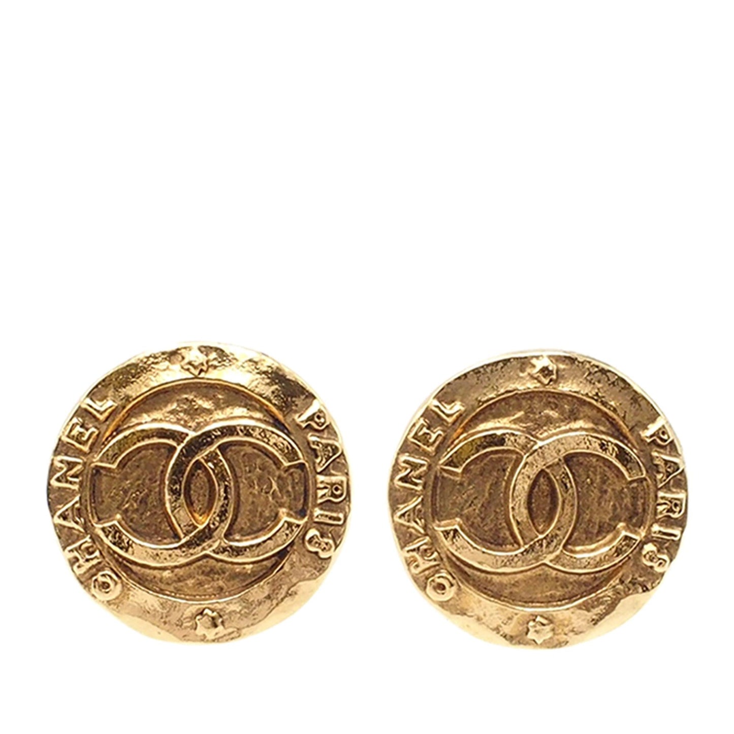 Chanel Cc Clip On Earrings (Shg-Yqna5B)