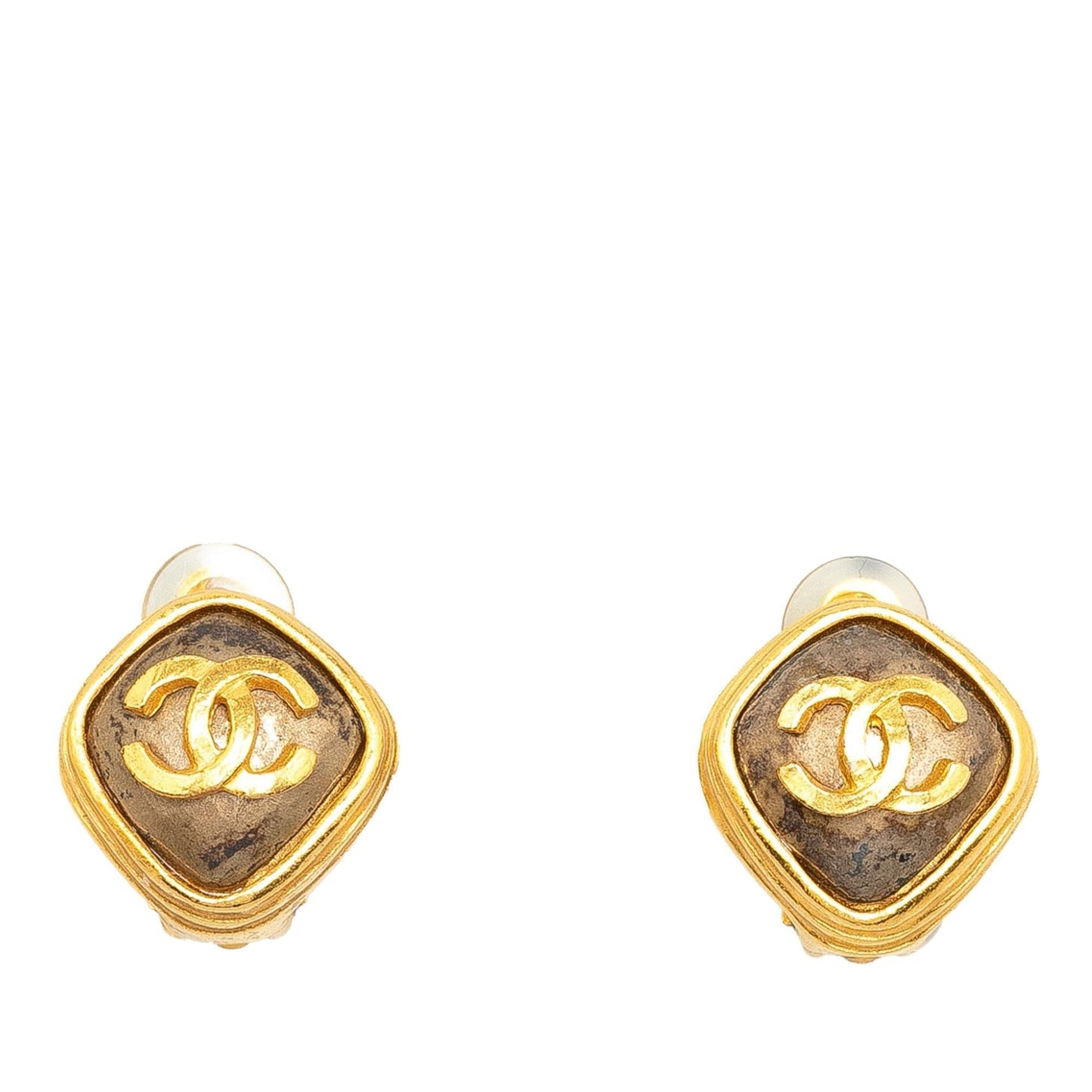Chanel Cc Clip On Earrings (Shg-O6Zn0B)