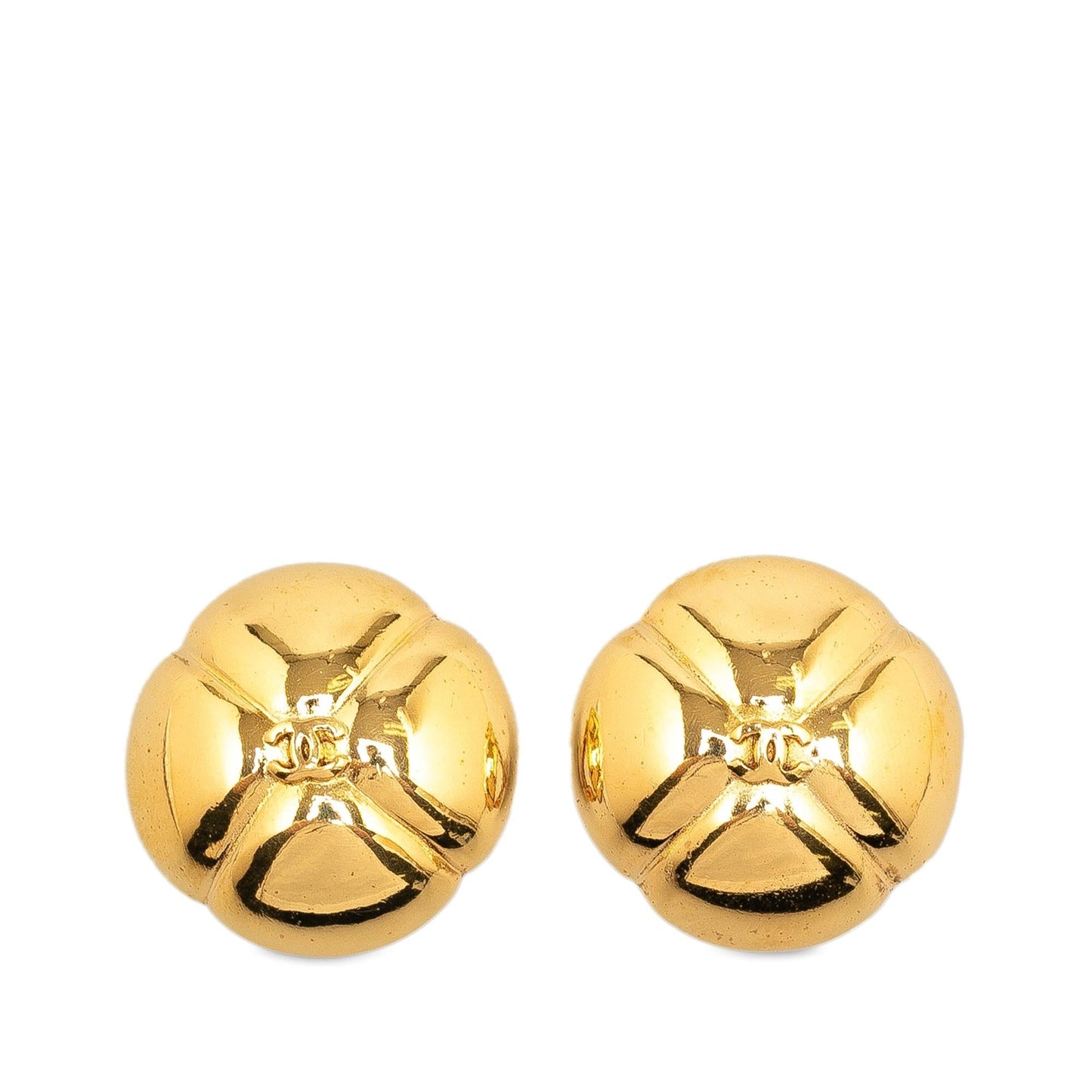 Chanel Cc Clip On Earrings (Shg-Ozaufo)