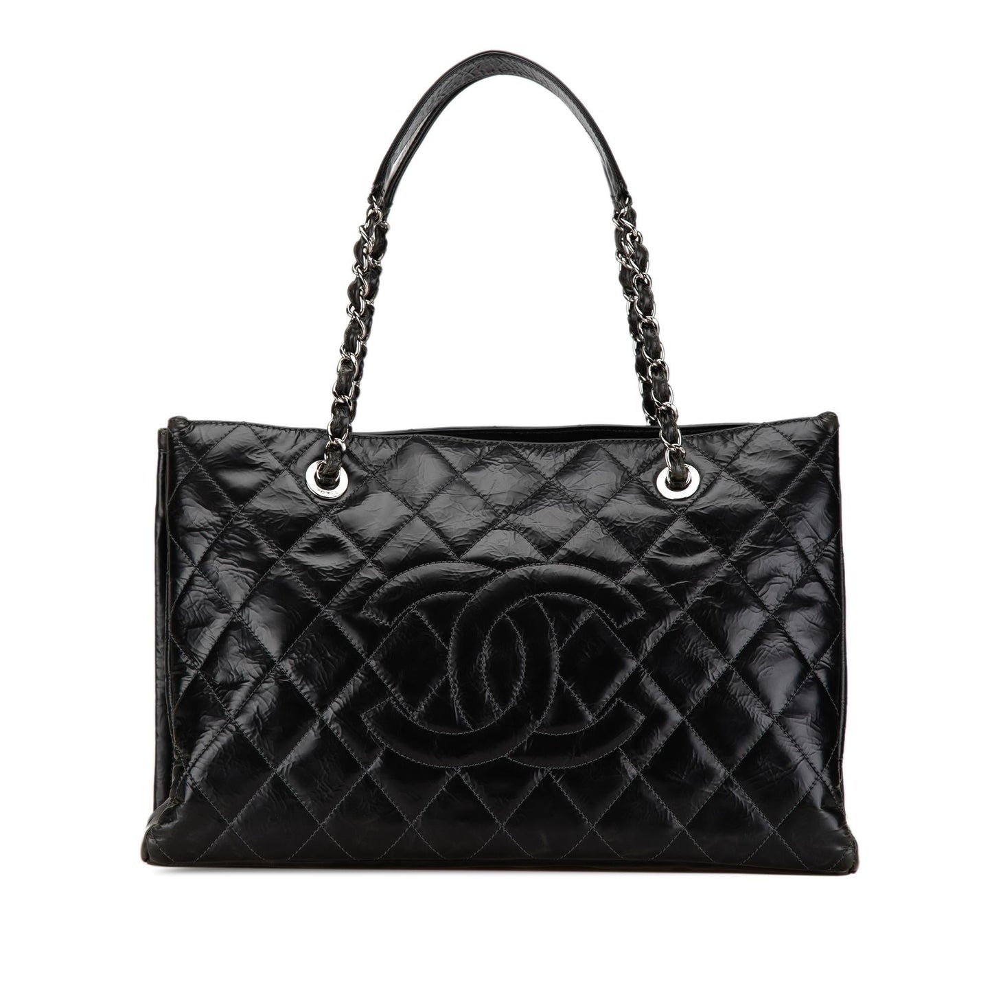 Chanel CC Crumpled Calfskin Shopping SHG-uO1fXX Tote Bag