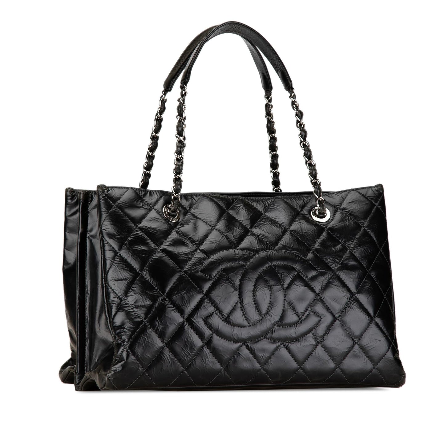 Chanel CC Crumpled Calfskin Shopping SHG-uO1fXX Tote Bag