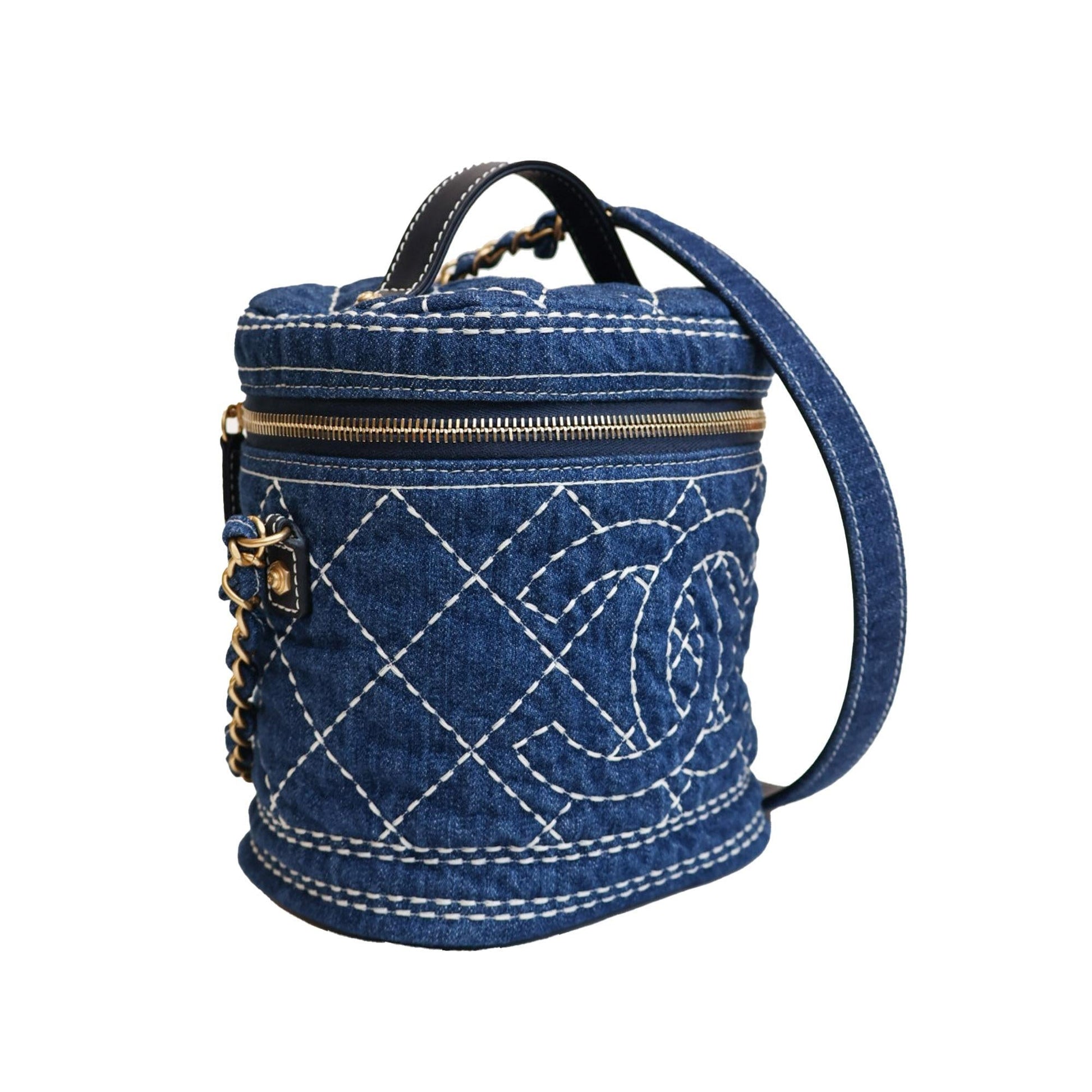 Chanel CC Denim Vanity SHG-xkxUbI Handbag