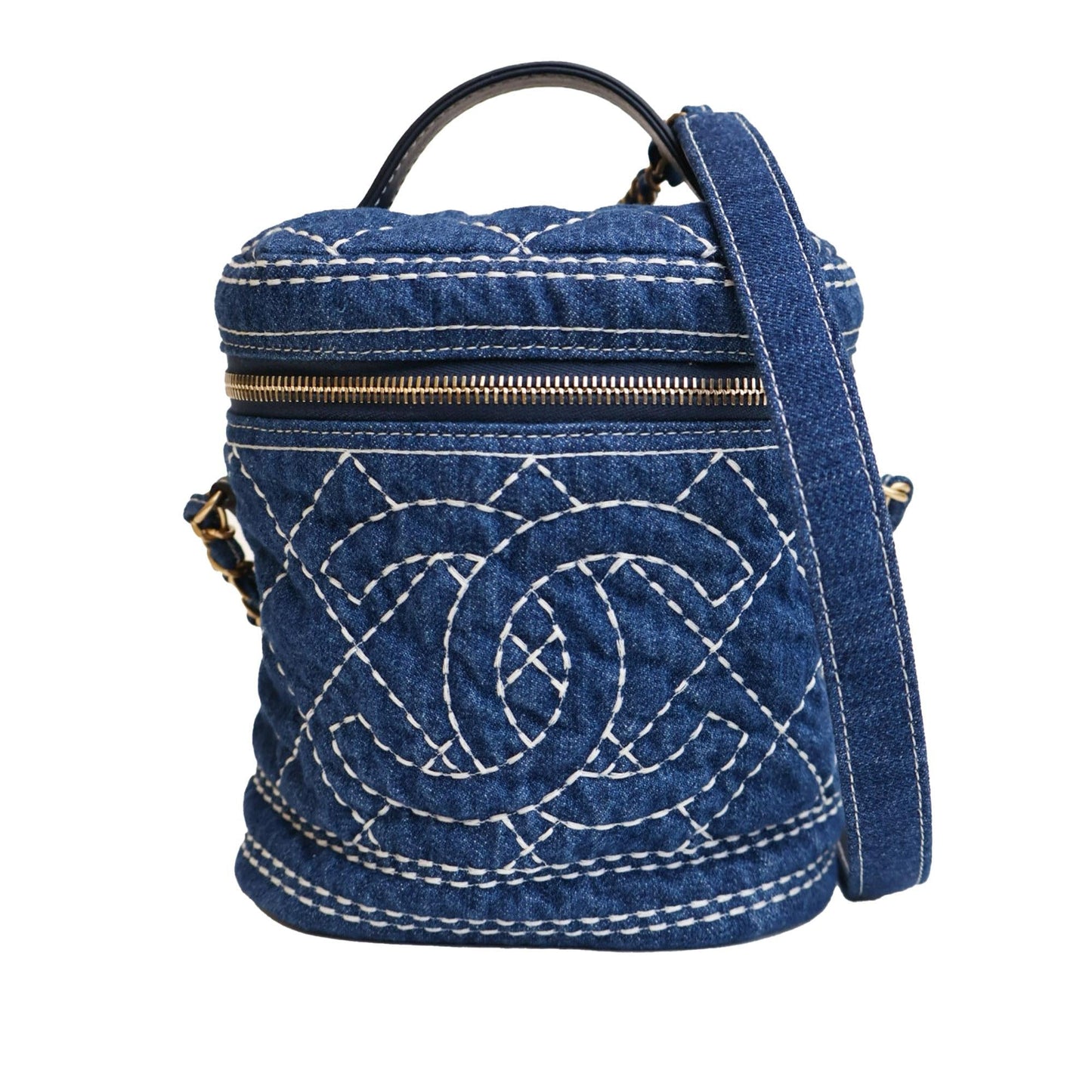 Chanel CC Denim Vanity SHG-xkxUbI Handbag