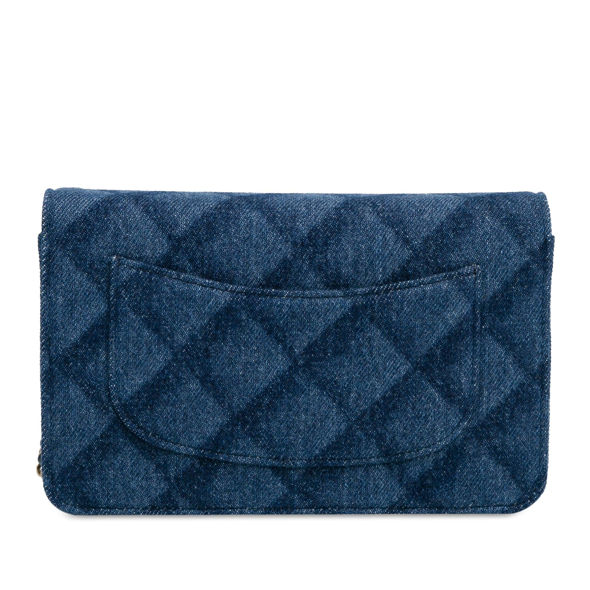 Chanel CC Denim On SHG-tRgZBv Wallet Case