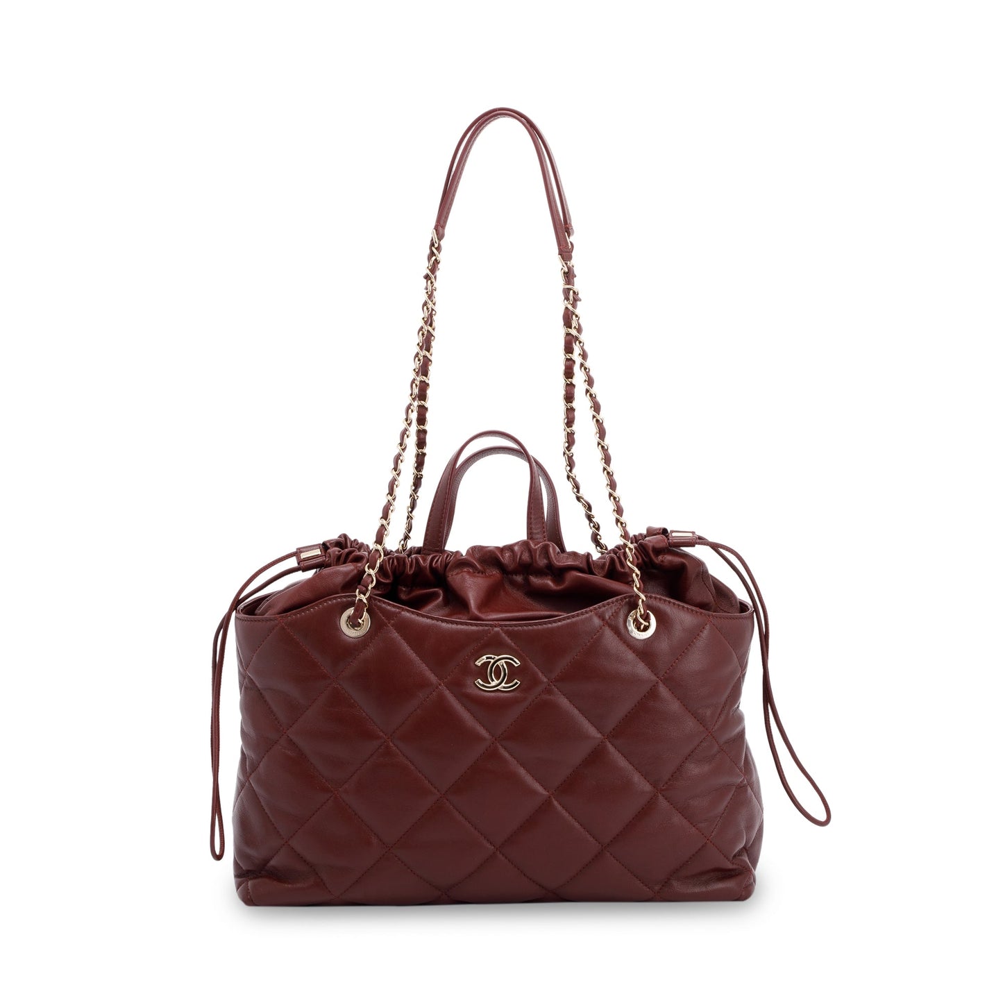 Chanel CC Drawstring Shopping Jewelry