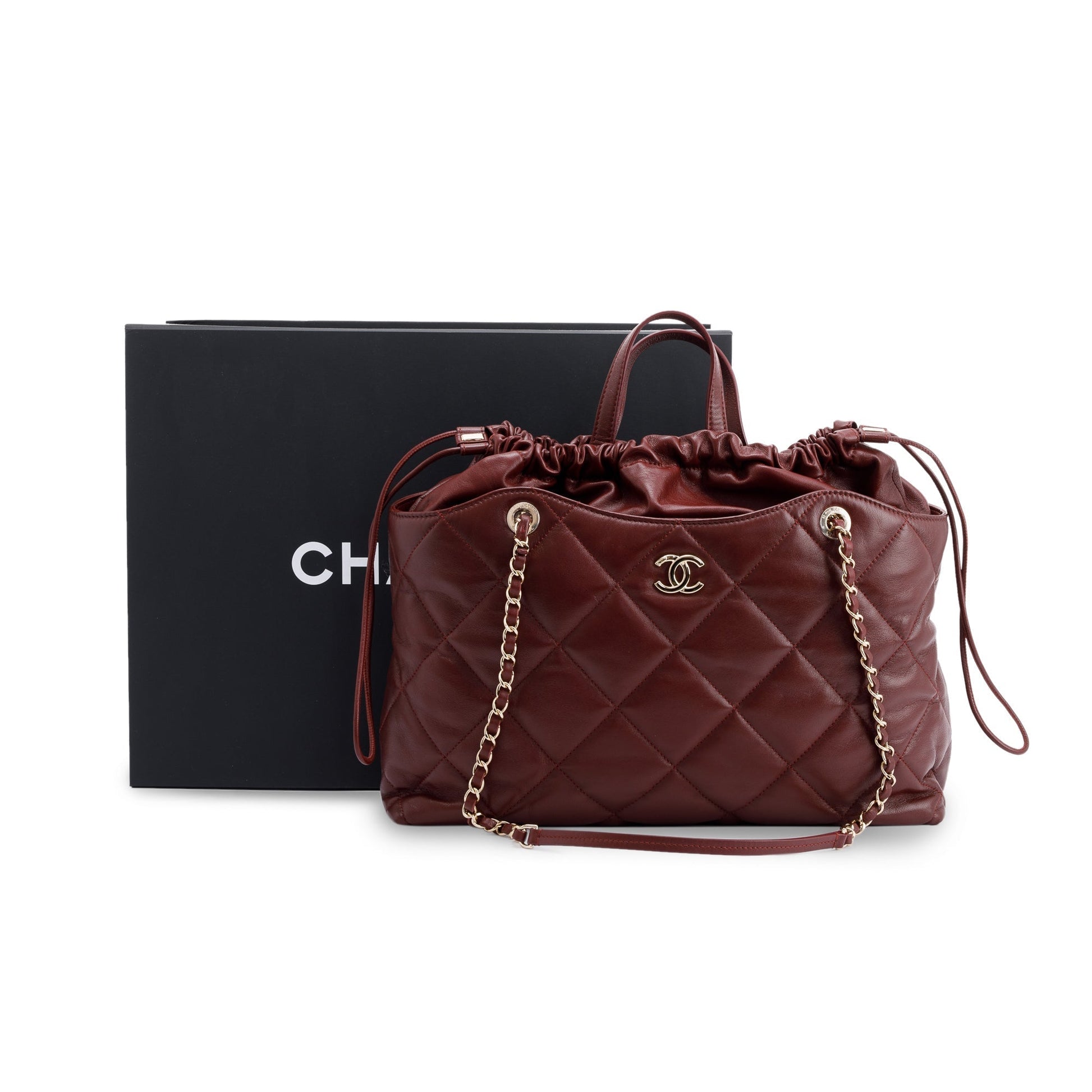 Chanel CC Drawstring Shopping Jewelry