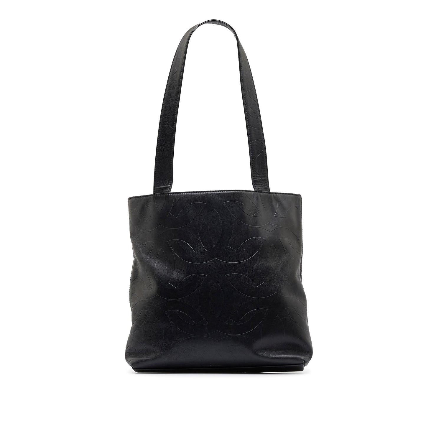 Chanel CC Embossed SHG-qn54cb Leather Tote Bag