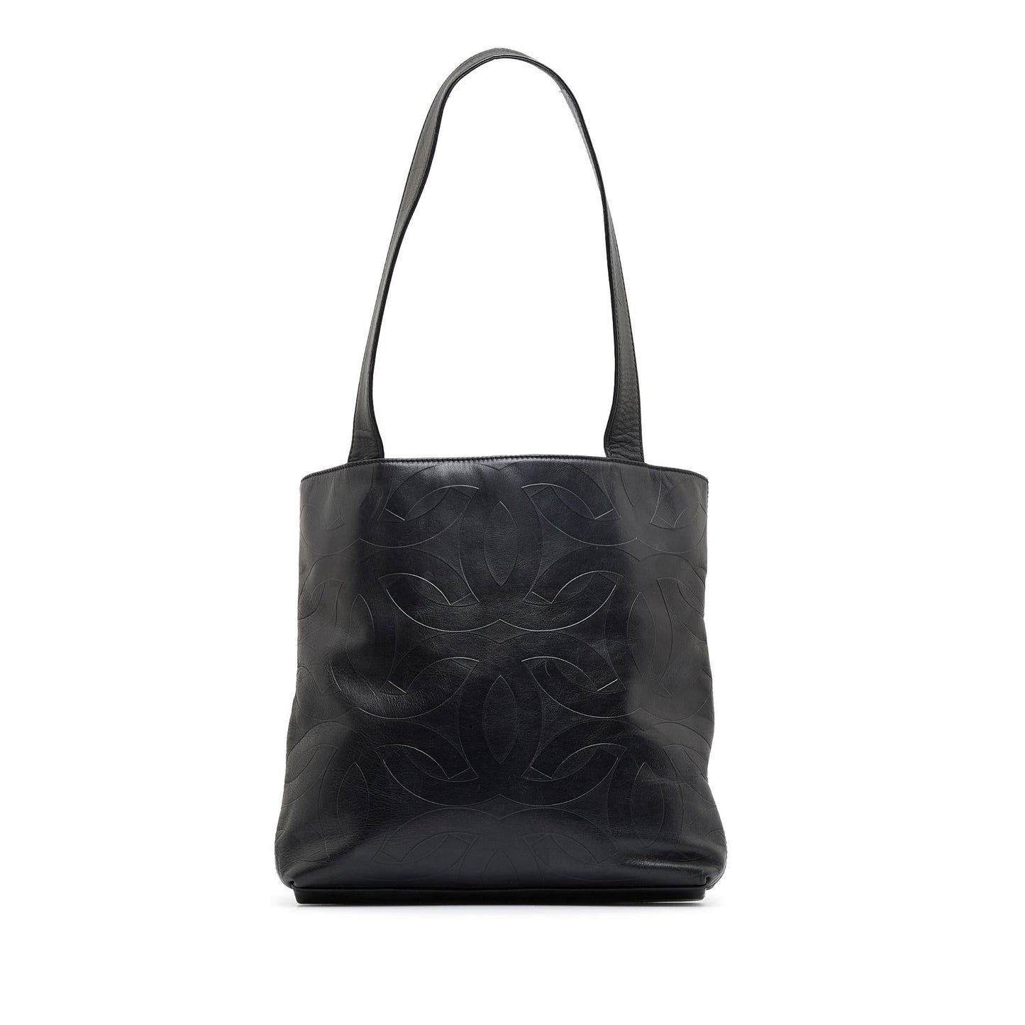 Chanel CC Embossed SHG-qn54cb Leather Tote Bag