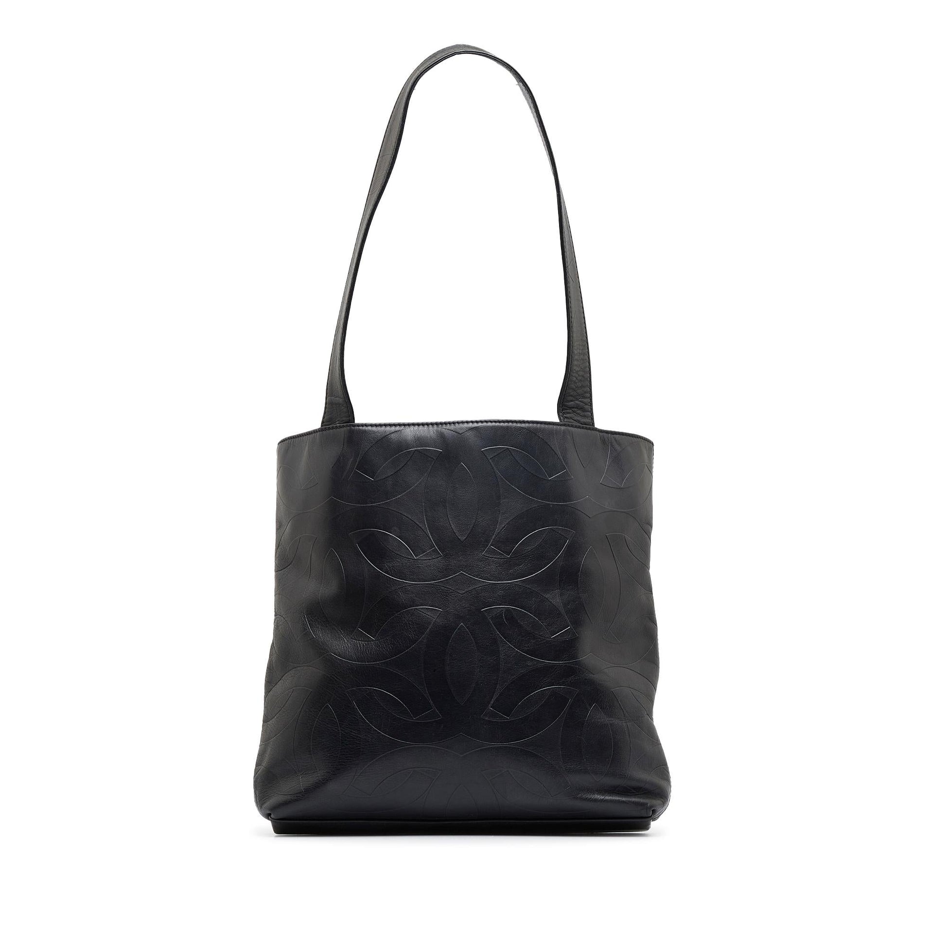 Chanel CC Embossed SHG-qn54cb Leather Tote Bag