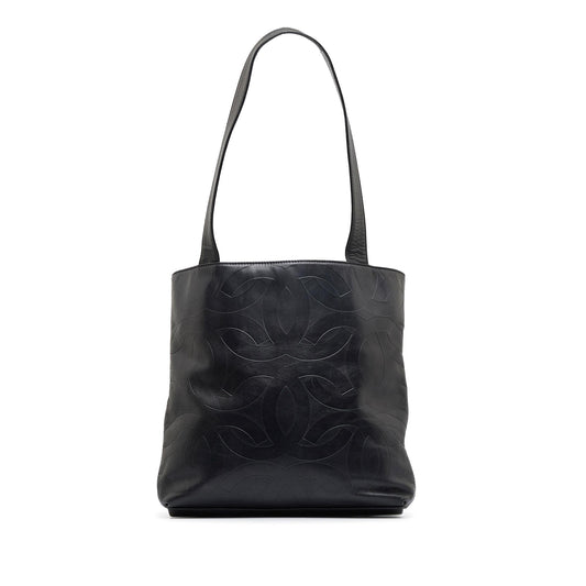 Chanel CC Embossed SHG-qn54cb Leather Tote Bag