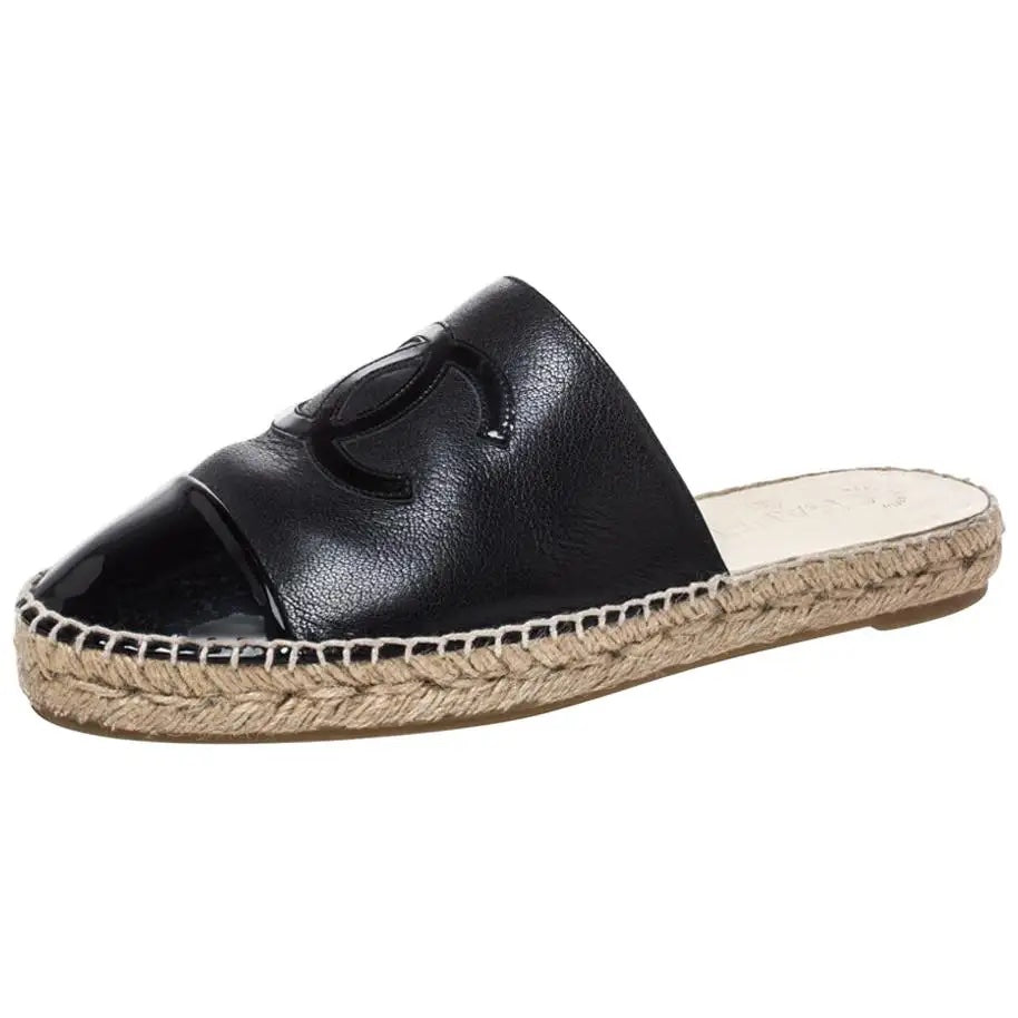 Chanel CC CAP TOE MULES Hat