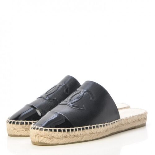 Chanel CC CAP TOE MULES Hat