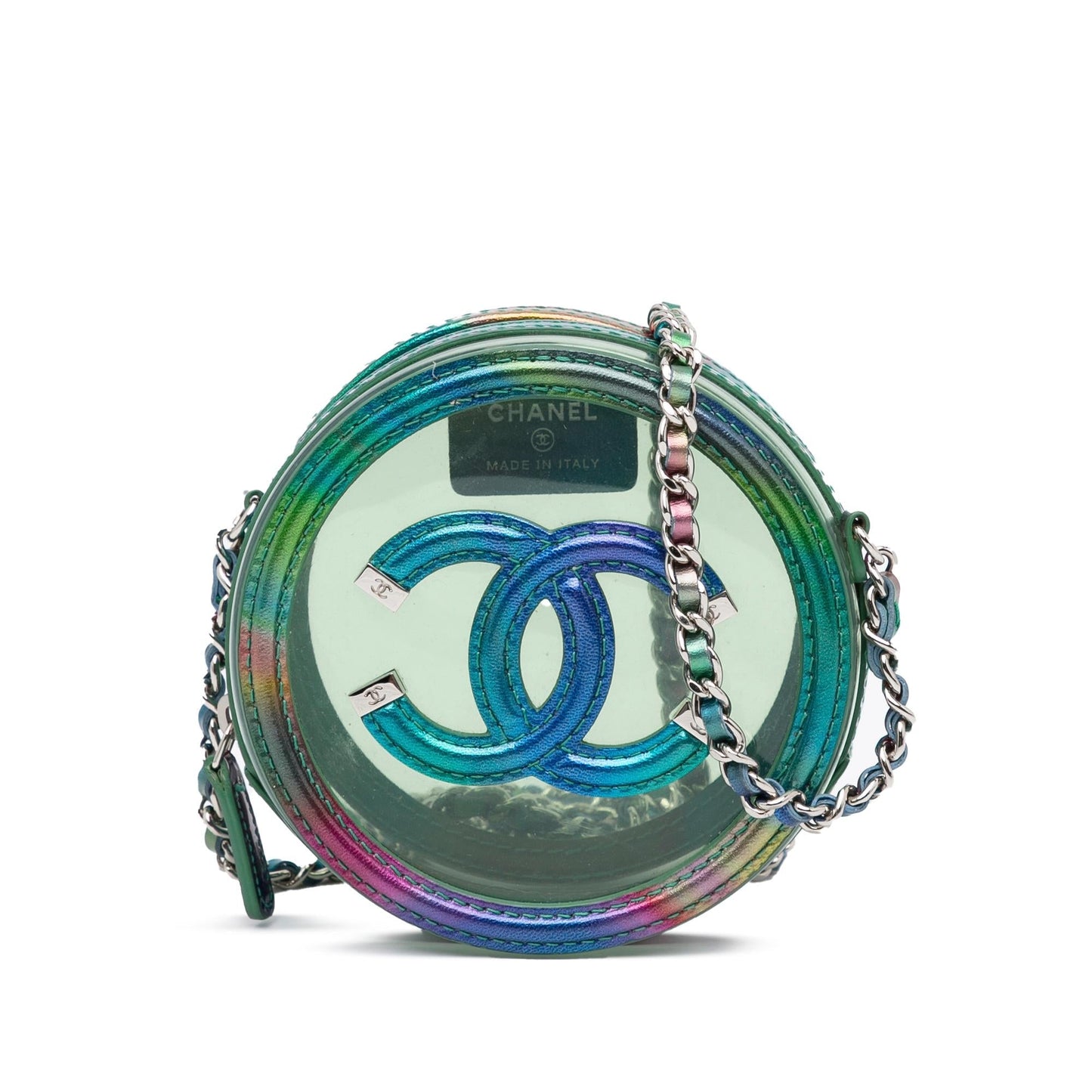 Chanel CC Filigree Rainbow Round SHG-0DW1pp Crossbody Bag