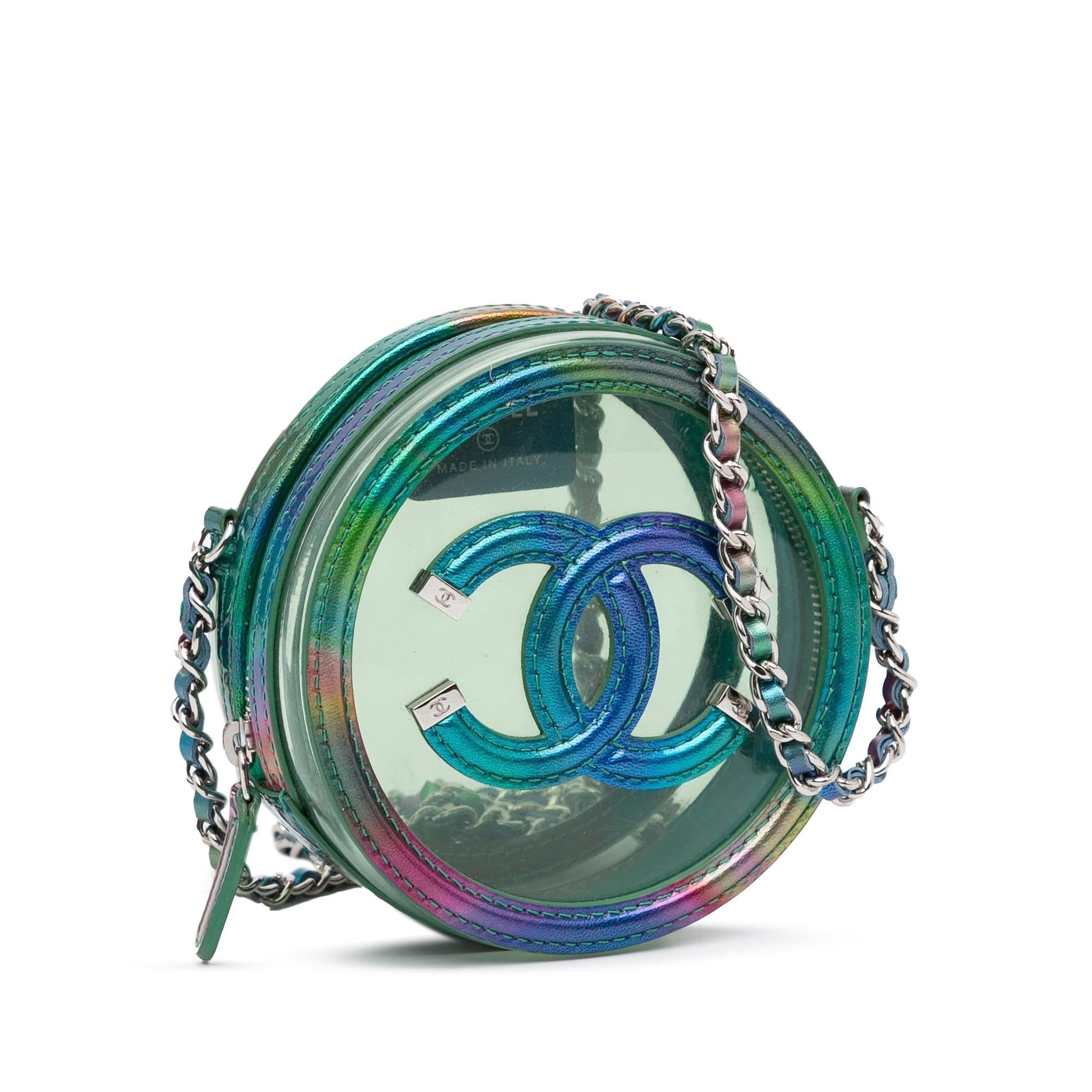 Chanel CC Filigree Rainbow Round SHG-0DW1pp Crossbody Bag